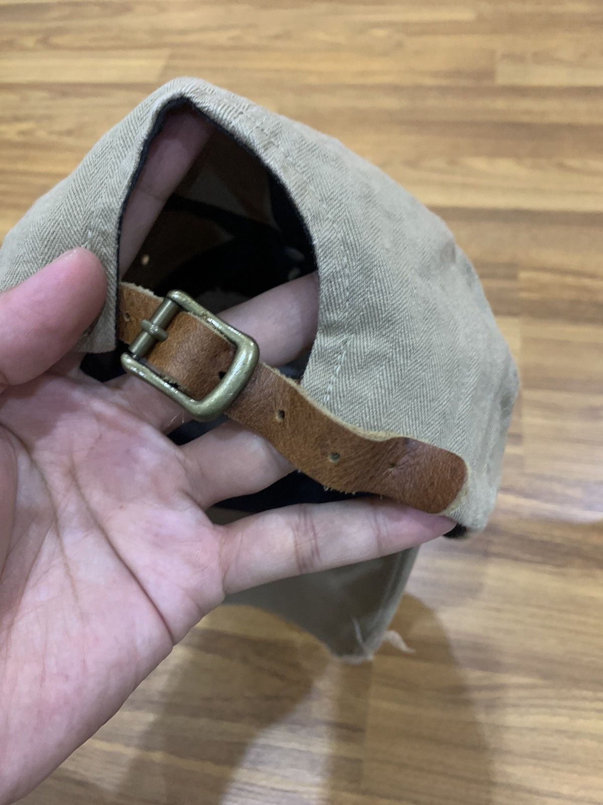 Japanese Brand DISTRESSED DESTROYED NO TOOLS LOANED SKULL CAP HAT Size ONE SIZE - 7 Thumbnail