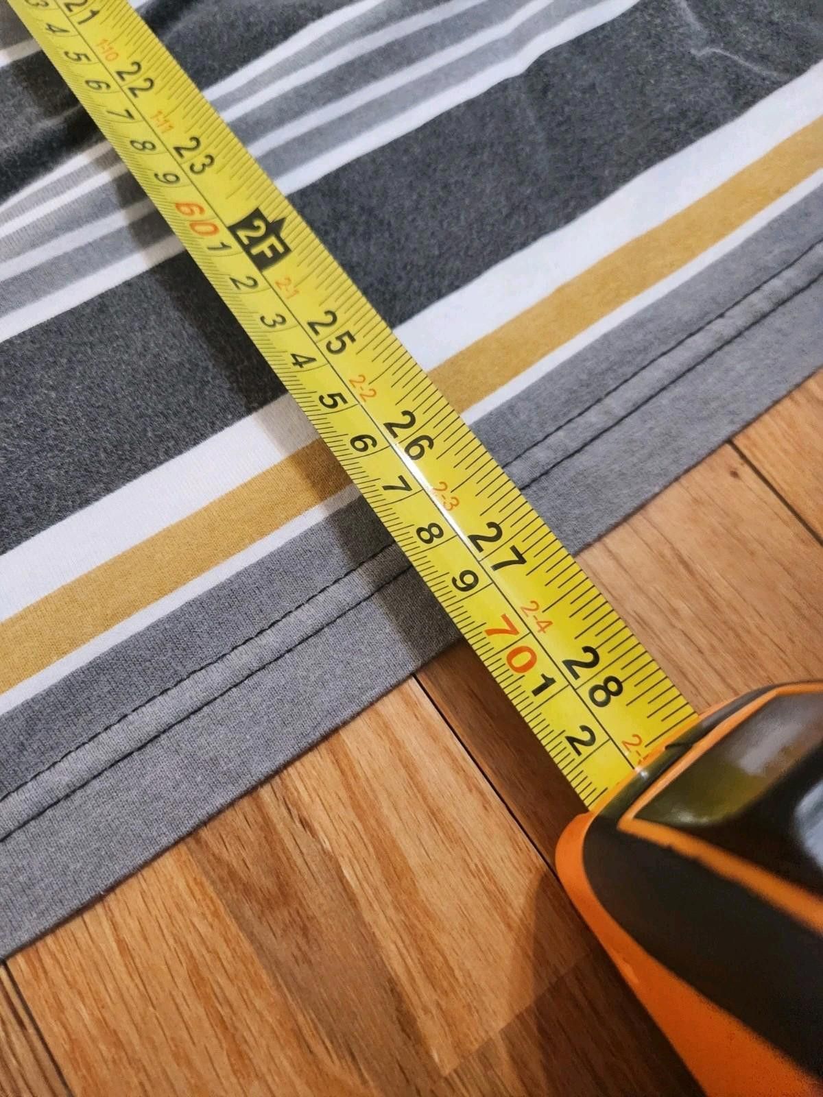 Supreme Supreme Striped T-Shirt Black & Gold Men's Large Size US L / EU 52-54 / 3 - 6 Thumbnail