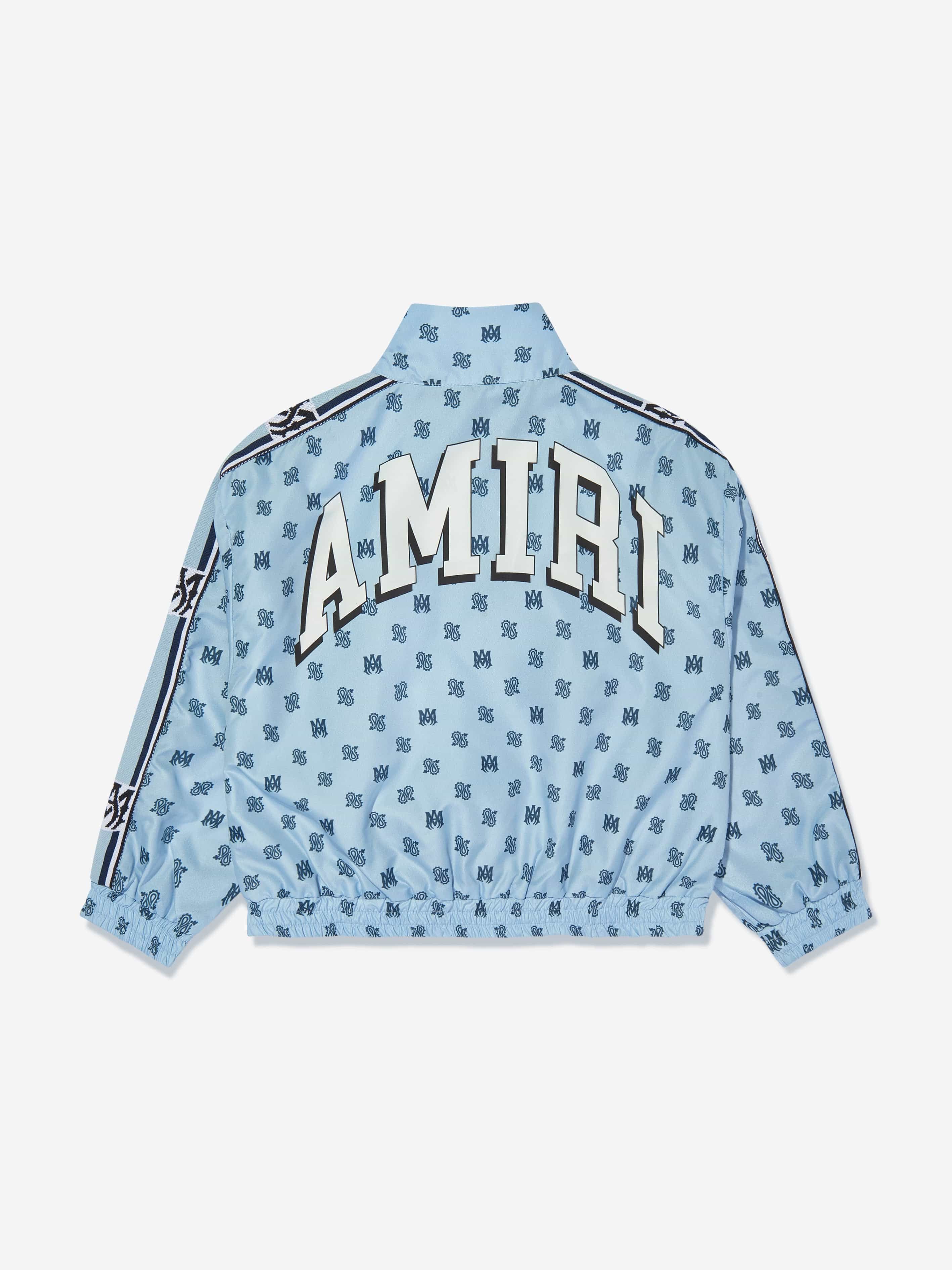 Amiri o1orln1025 KIDS Size: 2 / MA Paisley Windbreaker Jacket Blue Size US XXS / EU 40 - 4 Thumbnail