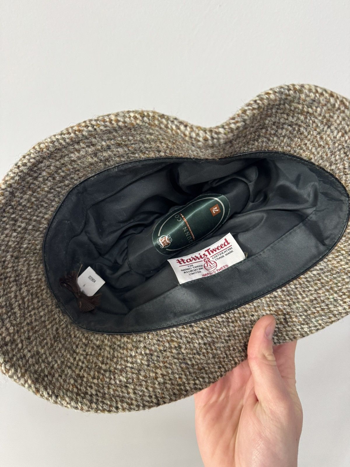 Harris Tweed Harris Tweed wool panama hat vintage Size ONE SIZE - 2 Thumbnail