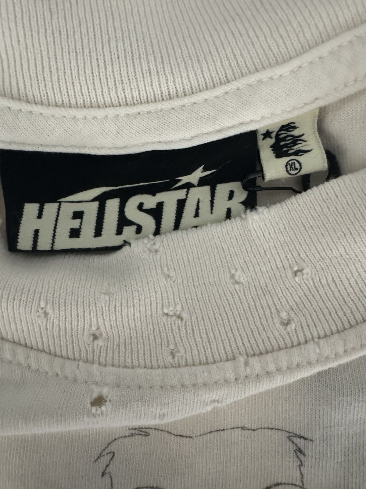 HELLSTAR Hellstar Have Faith T-Shirt Size US XL / EU 56 / 4 - 4 Thumbnail