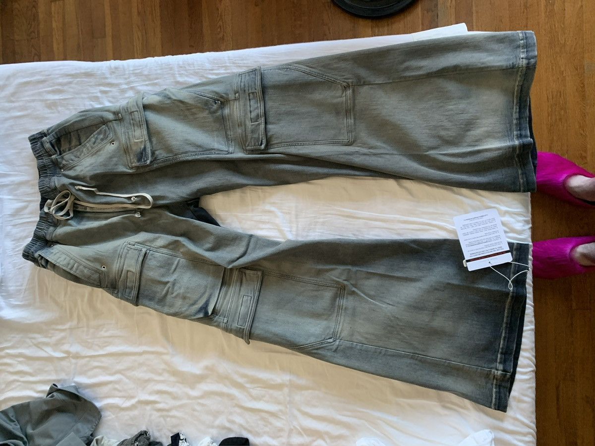 Rick Owens Drkshdw RICK OWENS DRKSHDW CARGO BELAS FW24 PORTERVILLE SKY Size US 32 / EU 48 - 7 Thumbnail