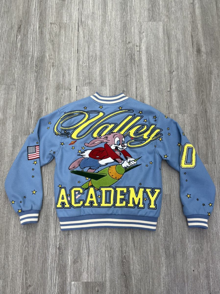 Vale Vale lives Varsity jacket top shelf blue Size US S / EU 44-46 / 1 - 2 Thumbnail
