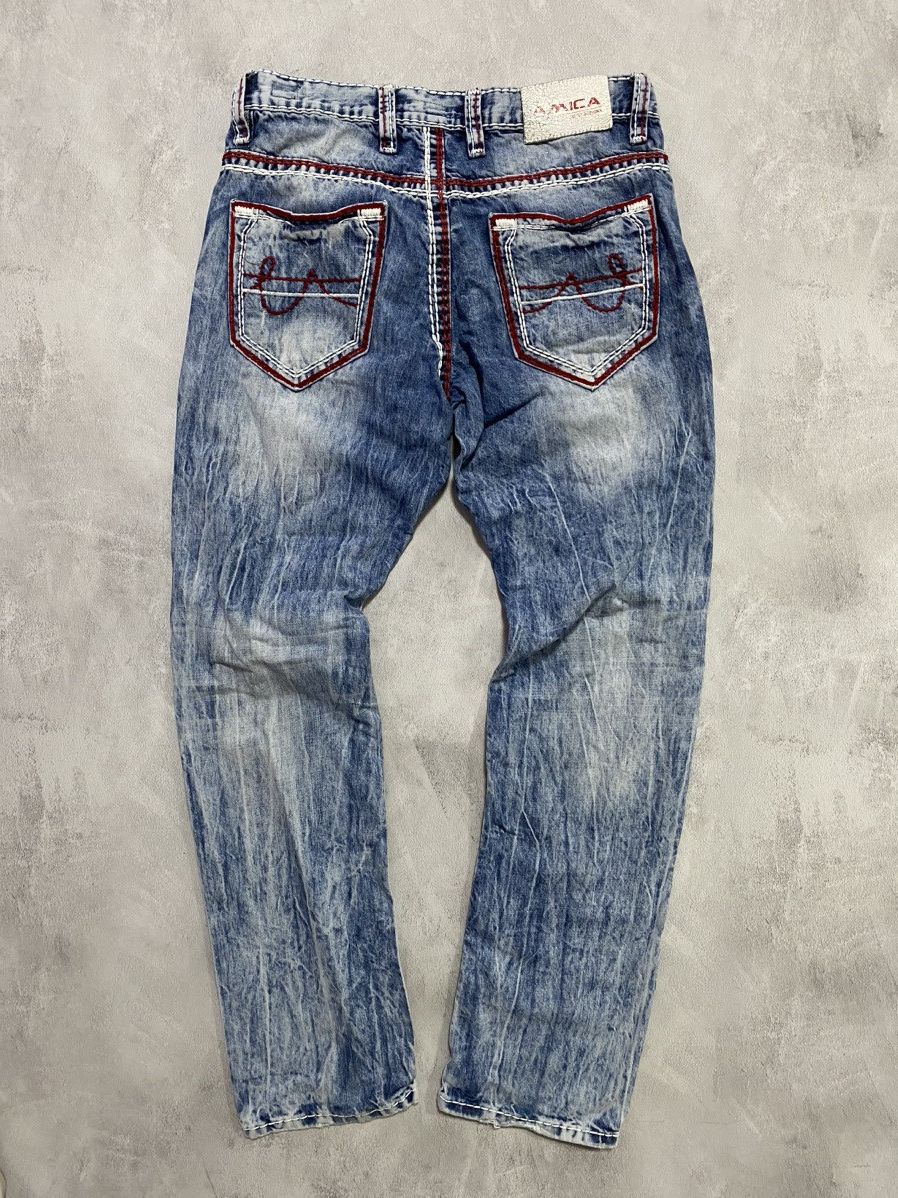 Japanese Brand 👖Vintage Japanase Jeans Amica STYLE TRU RELIGION Size US 32 / EU 48 - 8 Thumbnail
