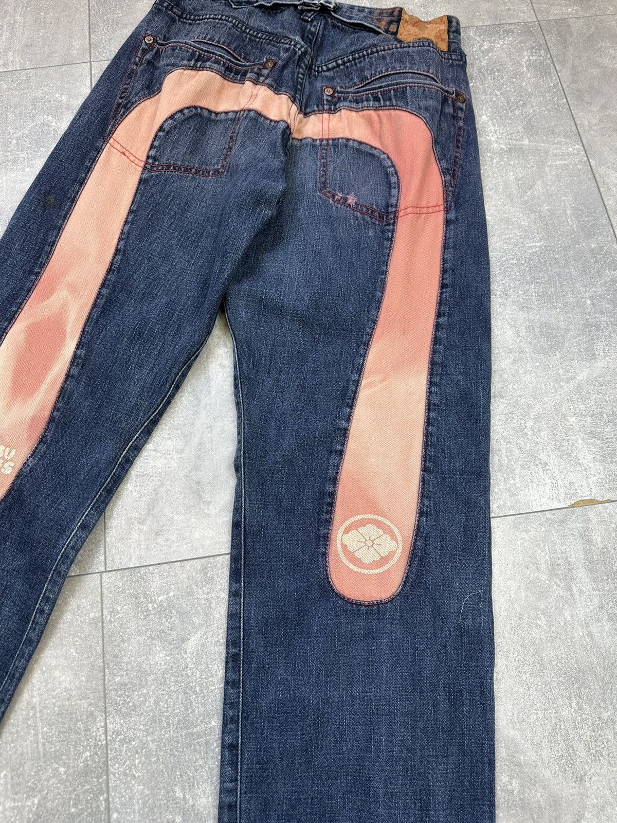 Evisu Vintage Evisu Japanese Denim Jeans Pants Overprint Logo Size US 30 / EU 46 - 7 Thumbnail