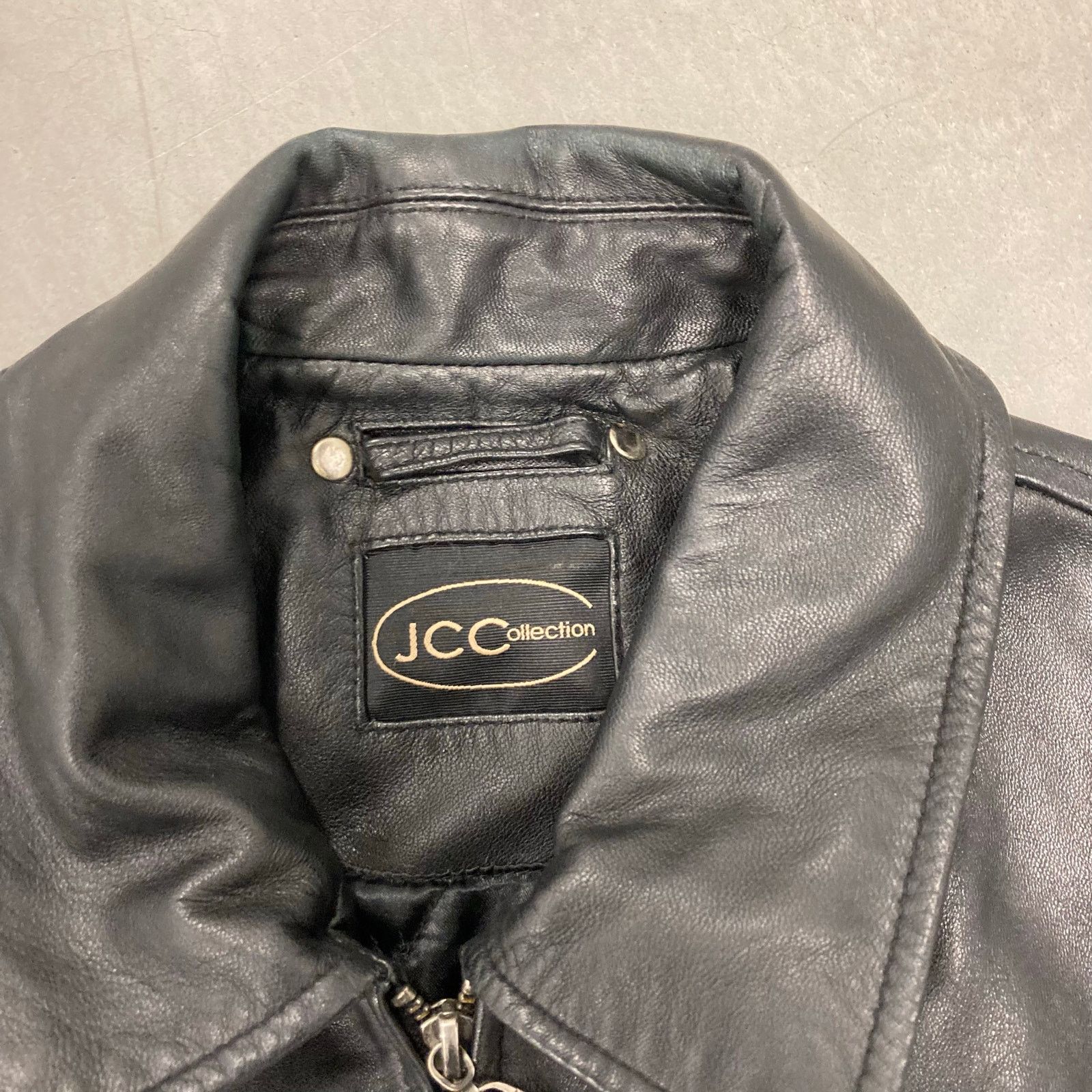 Vintage vintage jcc leather Jacket Size US XL / EU 56 / 4 - 3 Thumbnail