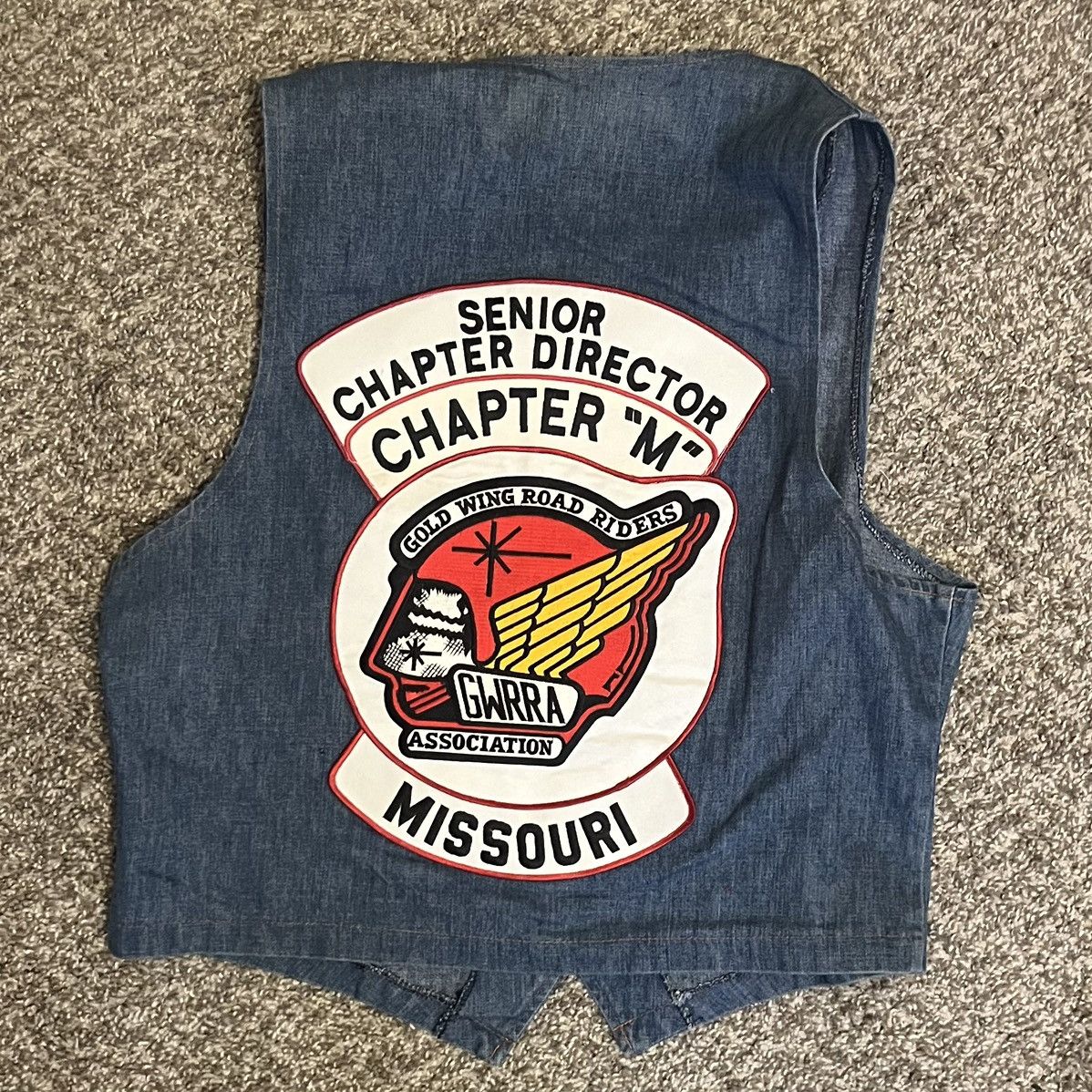 Levi's Vintage Clothing Vintage RARE Biker Vest w/ patches and pins Size US S / EU 44-46 / 1 - 1 Thumbnail