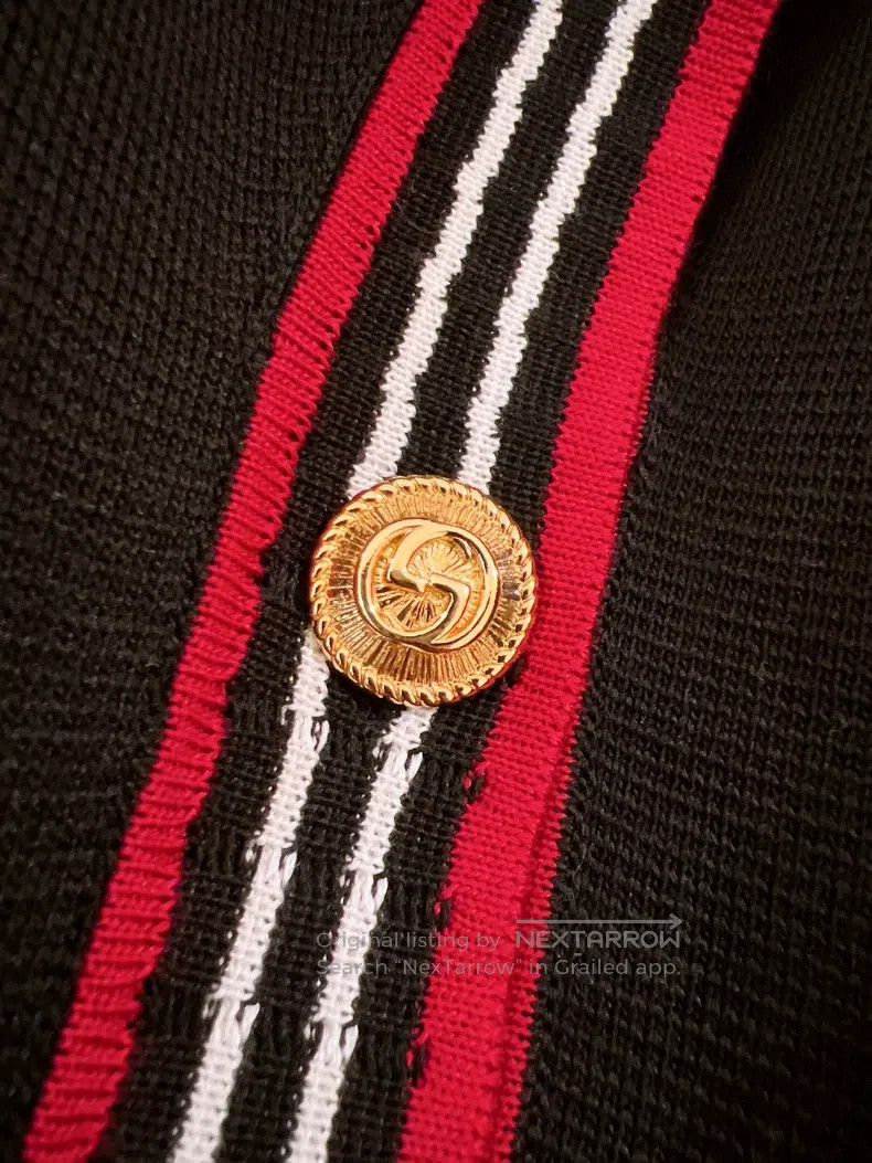 Gucci Gucci Navy-style black knitted jacket Size S / US 4 / IT 40 - 5 Thumbnail