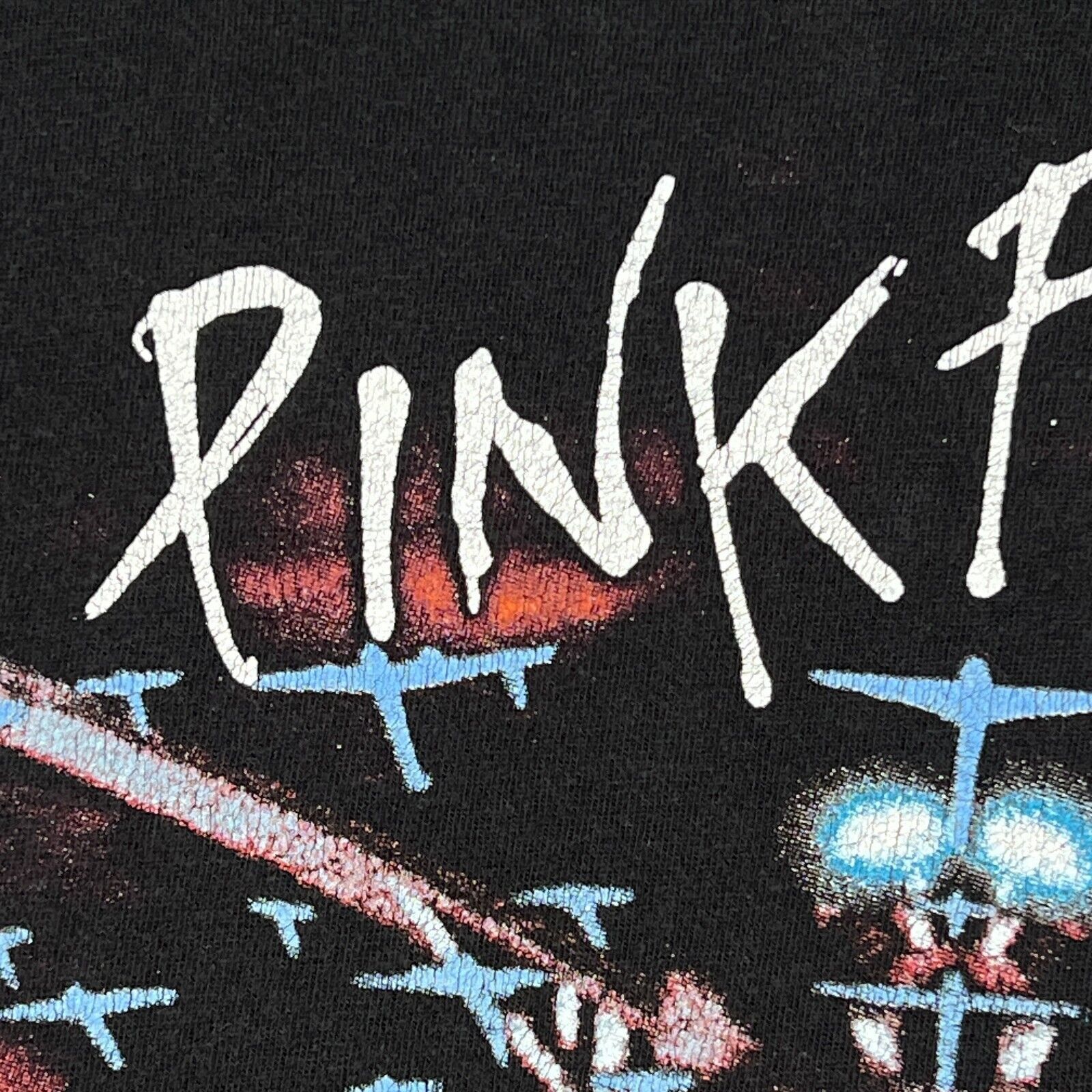 Pink Floyd VTG Pink Floyd The Wall 1997 Winterland Classic Rock T-shirt Size US L / EU 52-54 / 3 - 5 Thumbnail