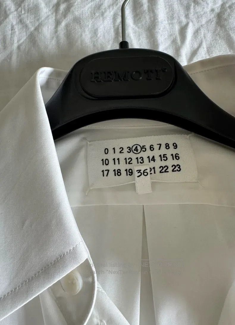 Maison Margiela Maison Margiela Cotton shirt Size XXS / US 00 / IT 34 - 3 Thumbnail
