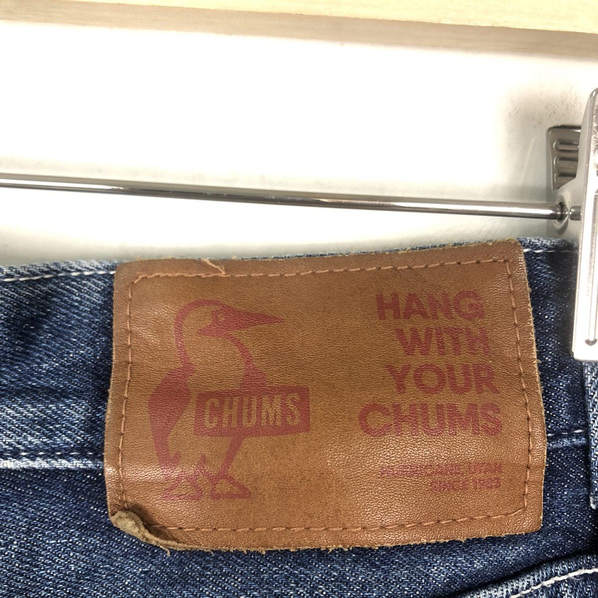 Japanese Brand VINTAGE DISTRESSED DENIM SELVEDGES CHUMS JAPAN Size US 30 / EU 46 - 11 Thumbnail