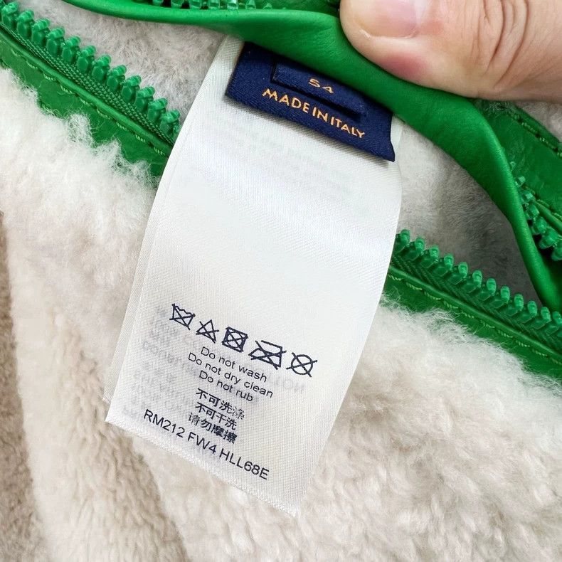 Louis Vuitton Louis Vuitton Louis Vuitton Faux Fur Jacket in Green-2506 Size XL / US 12-14 / IT 48-50 - 6 Thumbnail