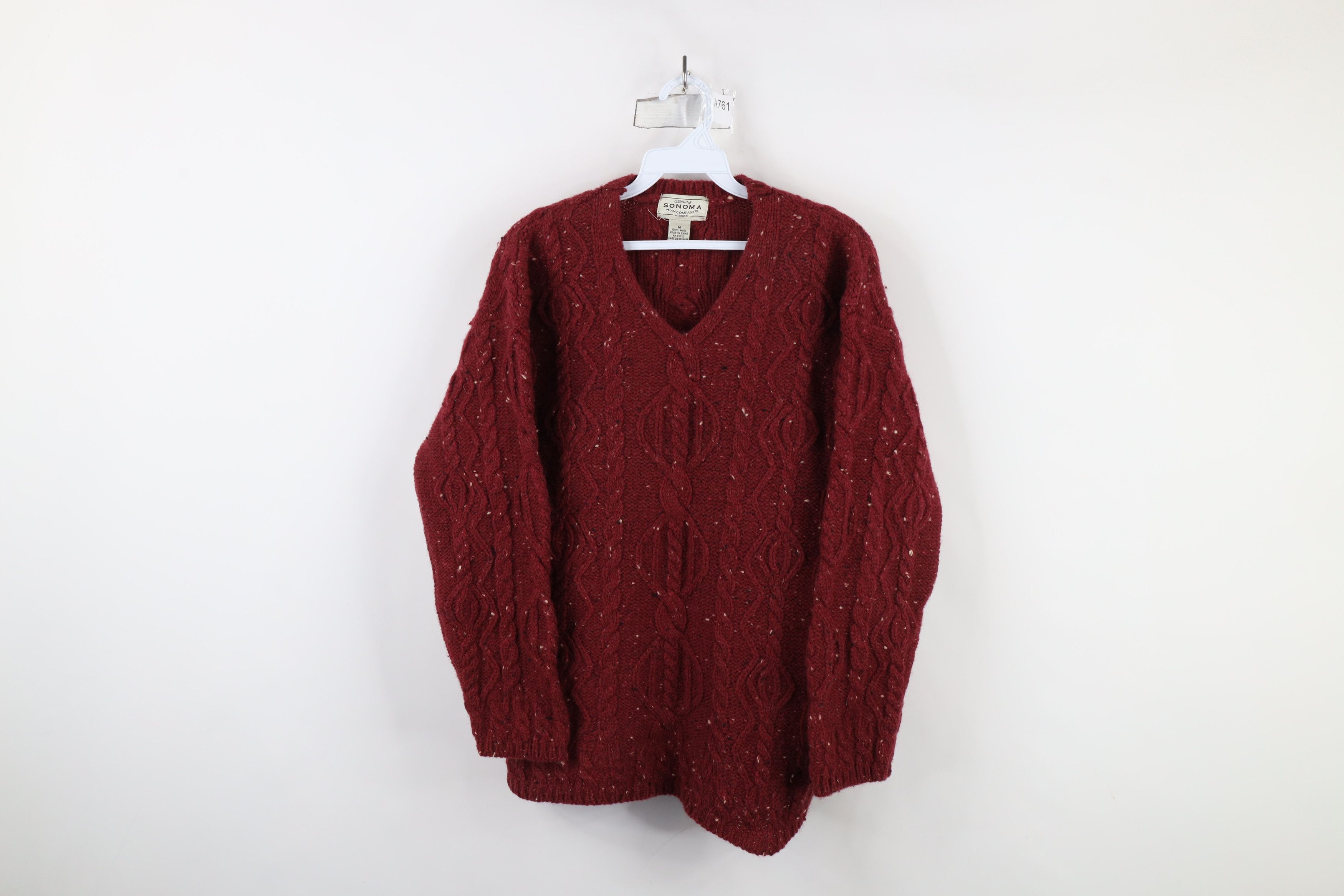 Vintage Vintage 90s Streetwear Chunky Fisherman Cable Knit Sweater Size M / US 6-8 / IT 42-44 - 1 Thumbnail
