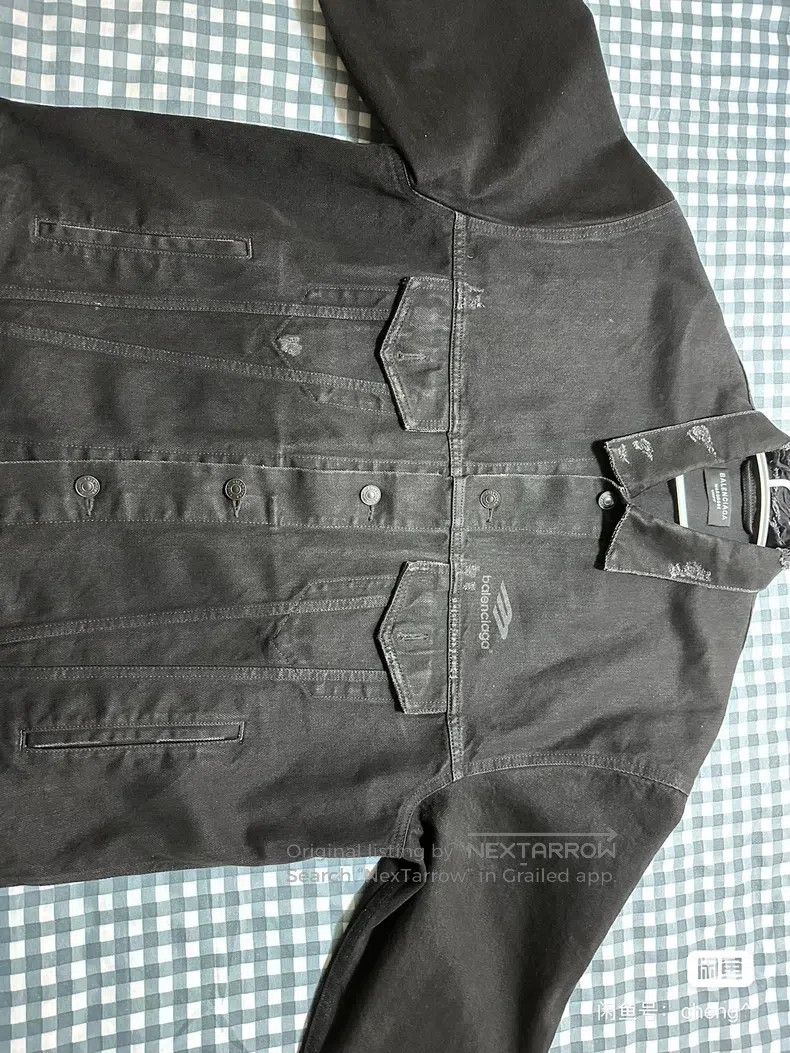 Balenciaga Balenciaga Denim Jacket Size US XS / EU 42 / 0 - 1 Thumbnail