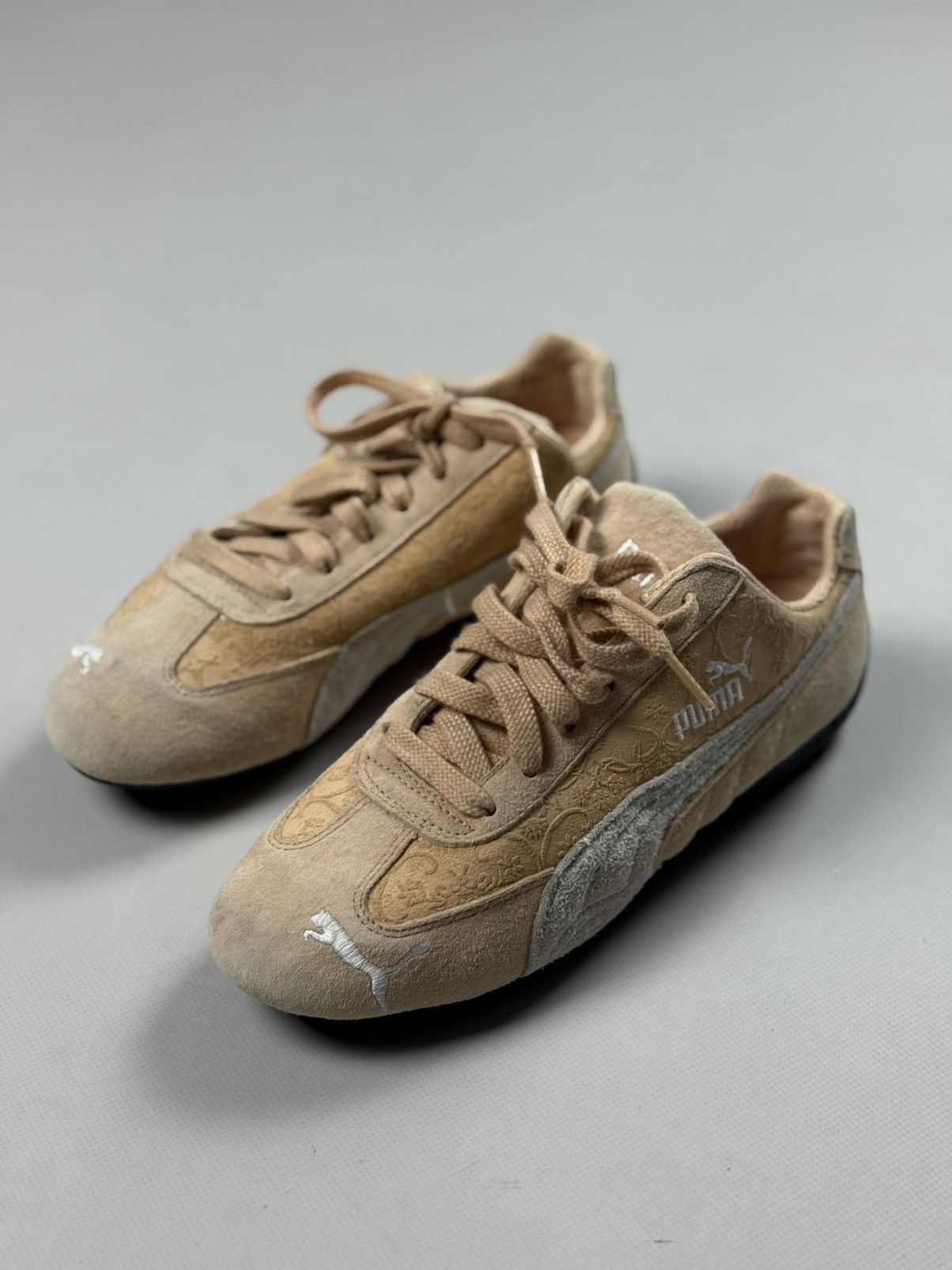 Puma Puma Speedcat Vintage Ladies Suede Low Top Sneakers Shoes Size US 6.5 / IT 36.5 - 13 Thumbnail