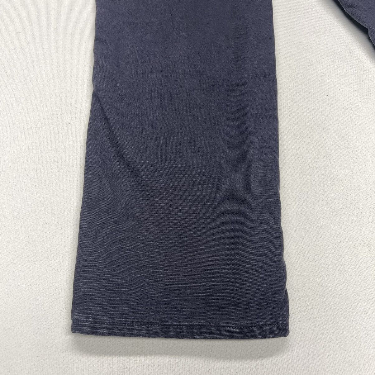 Carhartt × Vintage VTG Carhartt Pants Blue Flannel Lined Loose Fit Baggy Y2K Size US 38 / EU 54 - 15 Thumbnail