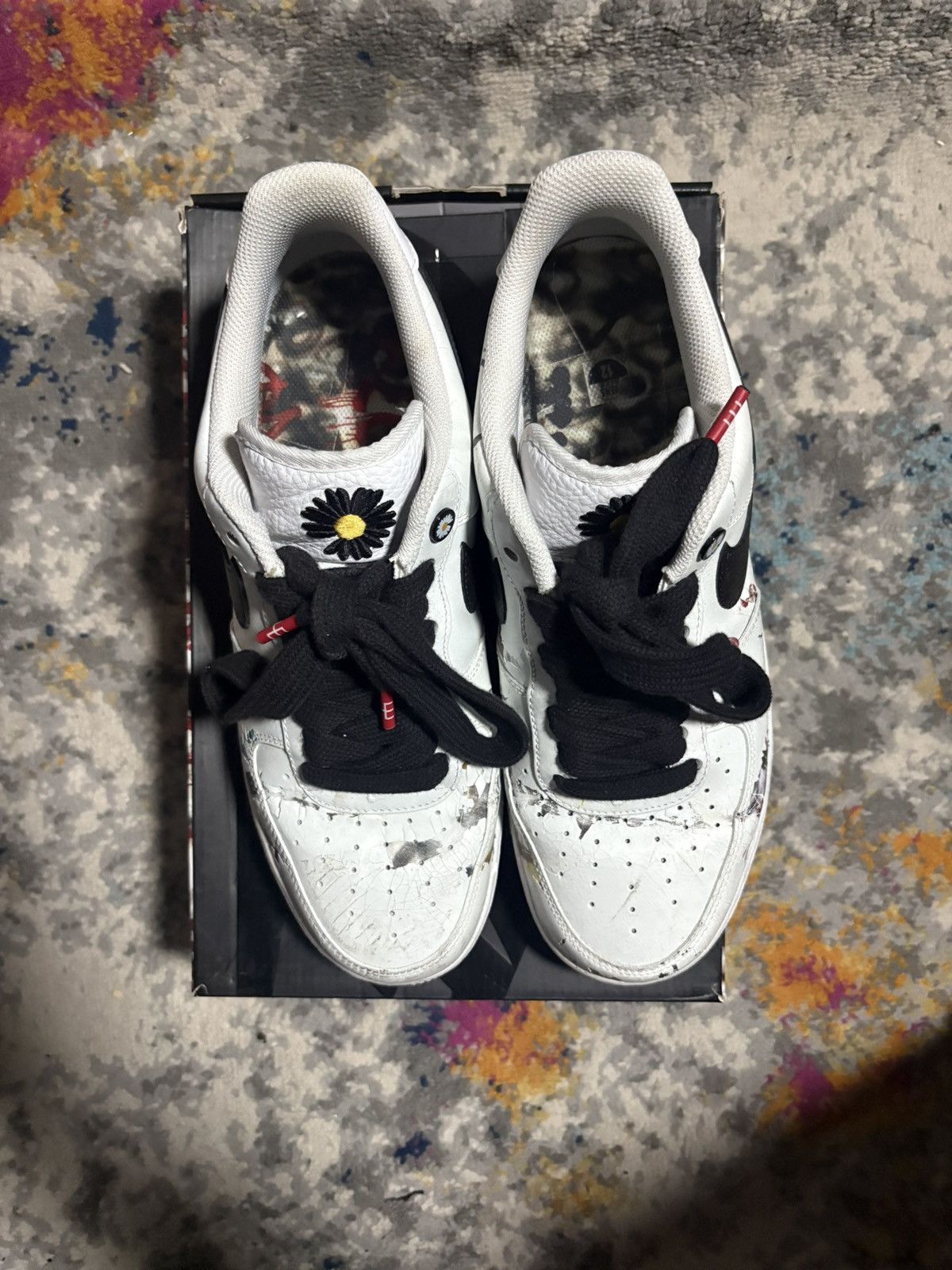Nike × peaceminusone Nike x G dragon Air Force 1 paranoise 2.0 Size US 12 / EU 45 - 3 Thumbnail