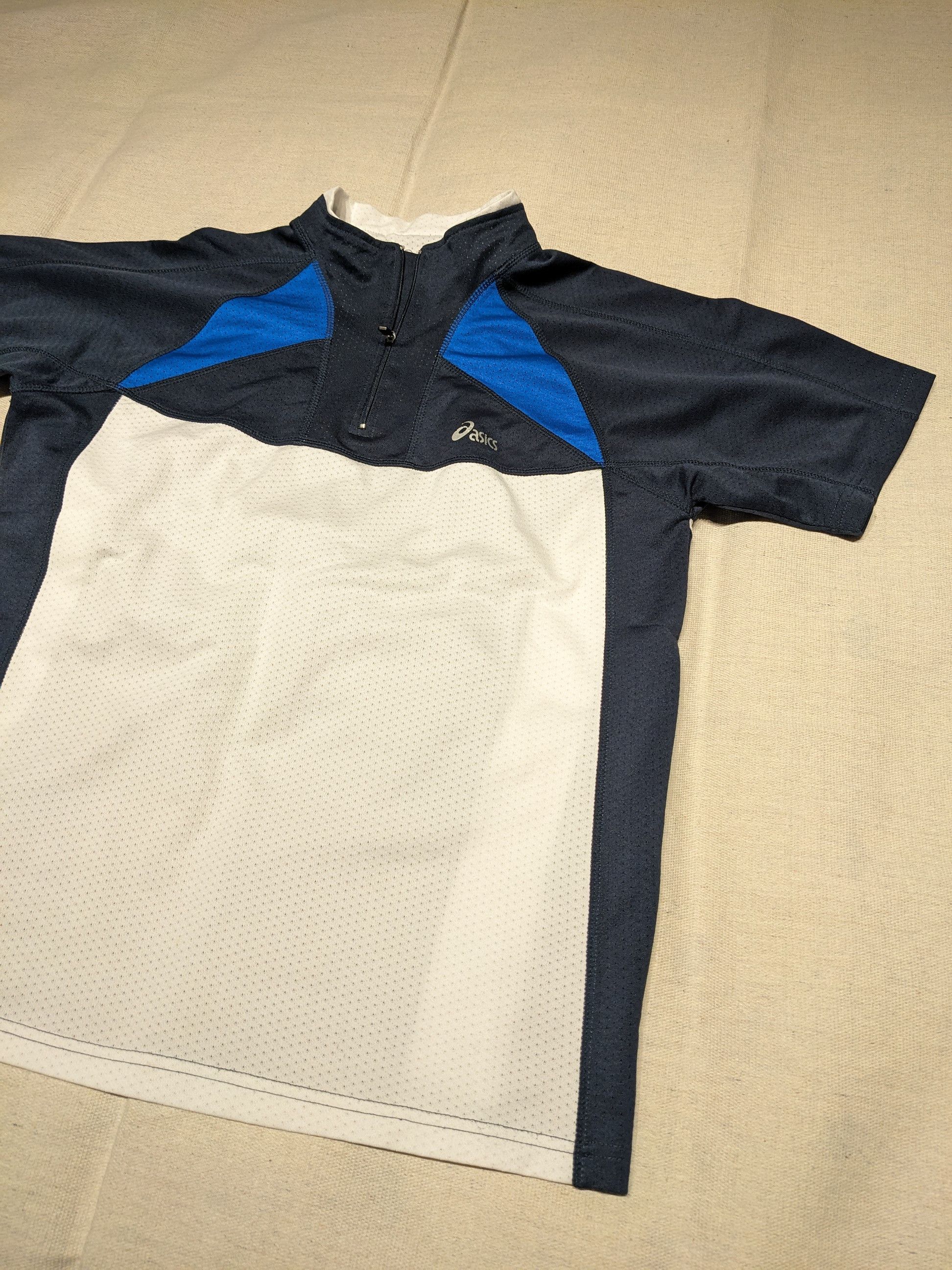 Asics Vintage Asics panelled mesh short sleeve mens S Size US S / EU 44-46 / 1 - 2 Thumbnail