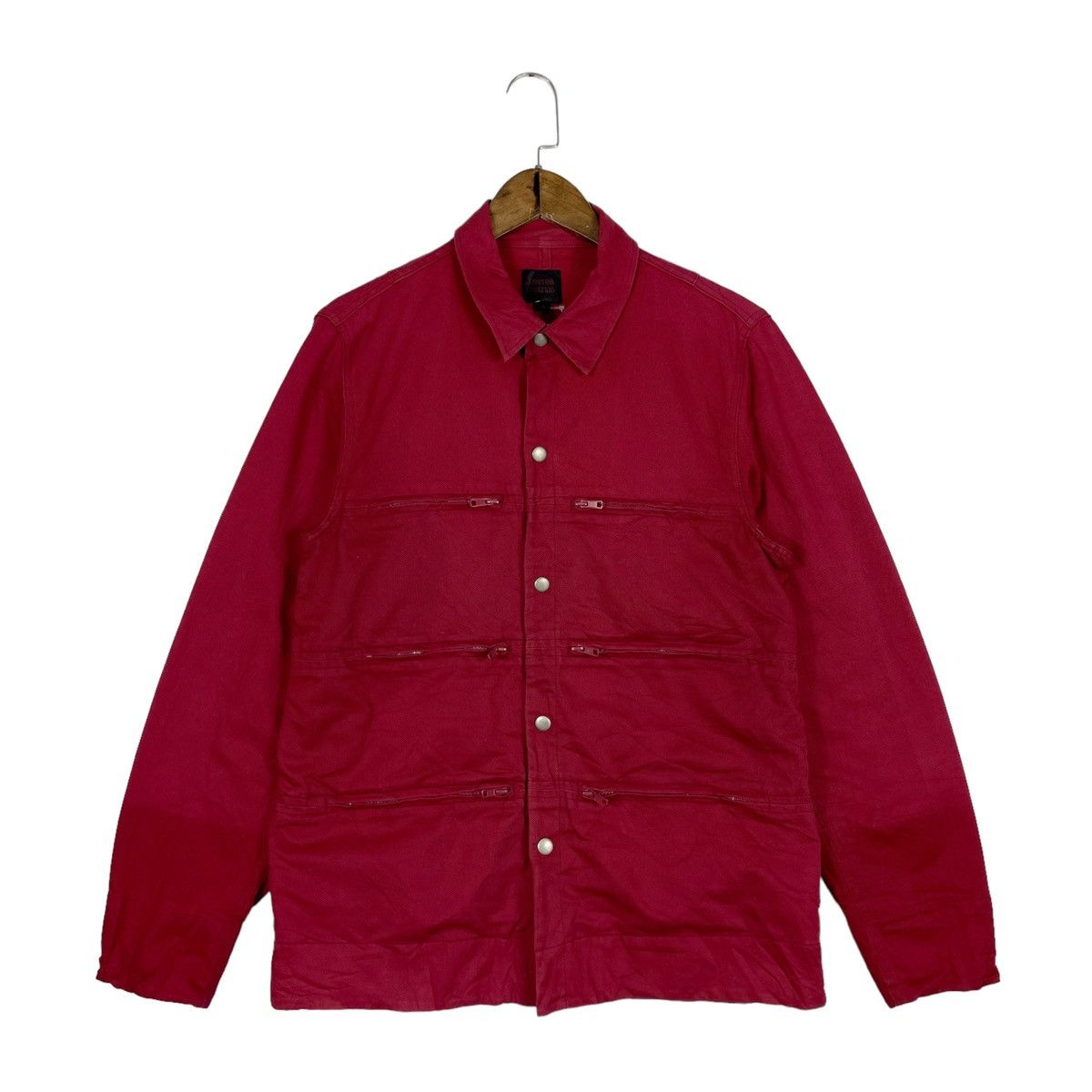 Custom Culture Multi Pocket Zipper Jacket