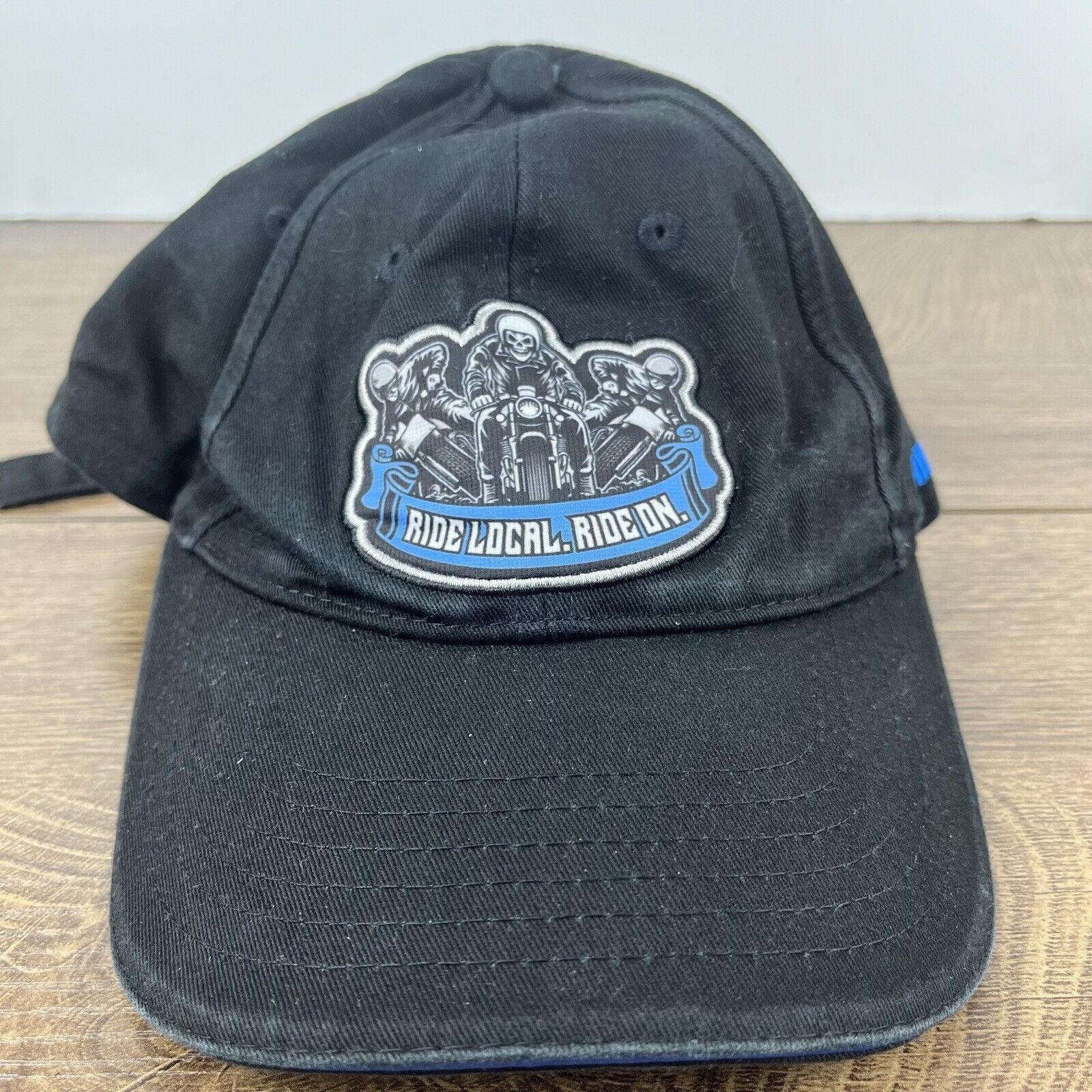Other Motorcycle Hat Ride On Ride Local Hat Adjustable Hat Black H Size ONE SIZE - 4 Thumbnail