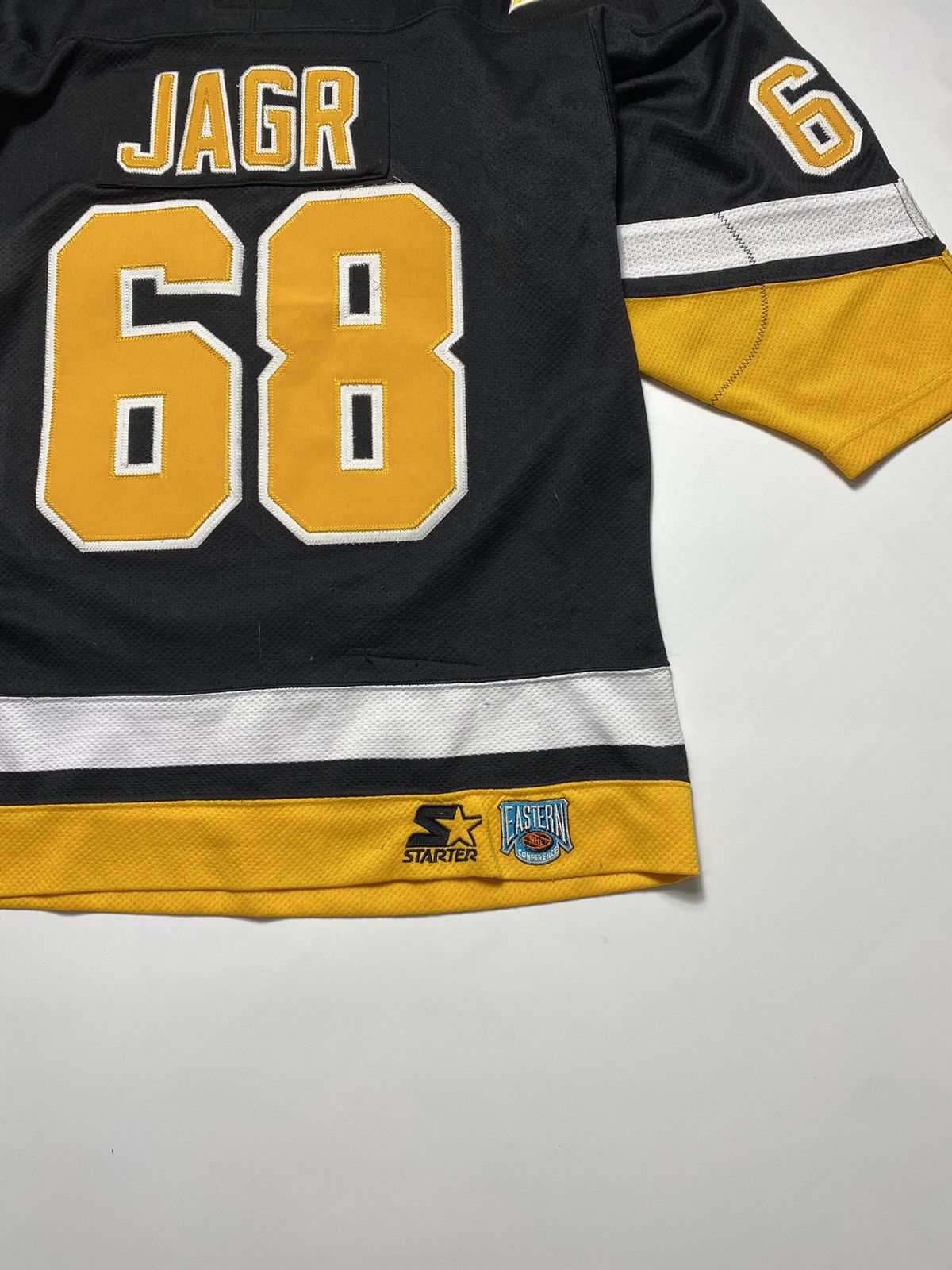 Ccm × Starter × Vintage Snoop Dog style 90s Pittsburgh Penguins Jagr CCM Jersey Size US S / EU 44-46 / 1 - 12 Thumbnail