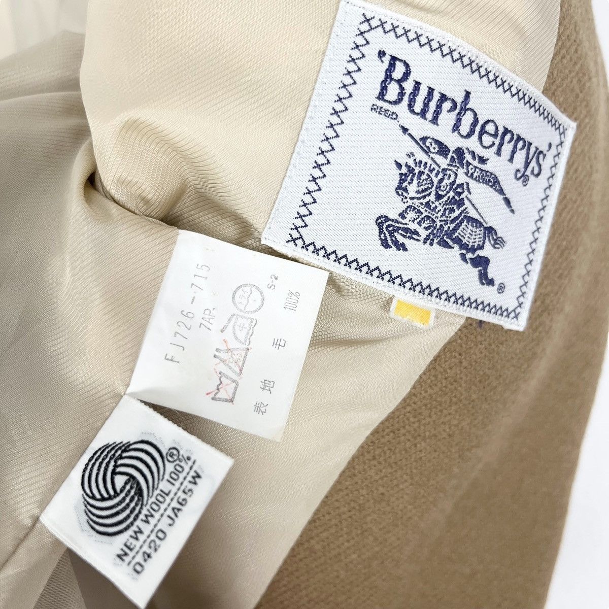 Burberry × Vintage Vintage Burberrys Blazer Jacket Size M / US 6-8 / IT 42-44 - 9 Thumbnail