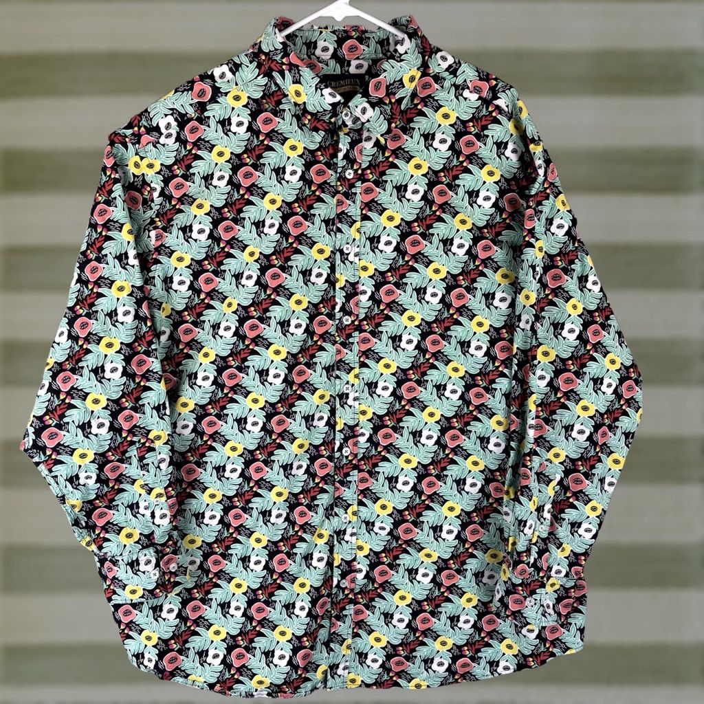 Cremieux Daniel Cremieux Shirt Mens 3XB Big Hawaiian Graphic Print Button Loud Party Size US XXL / EU 58 / 5 - 1 Thumbnail