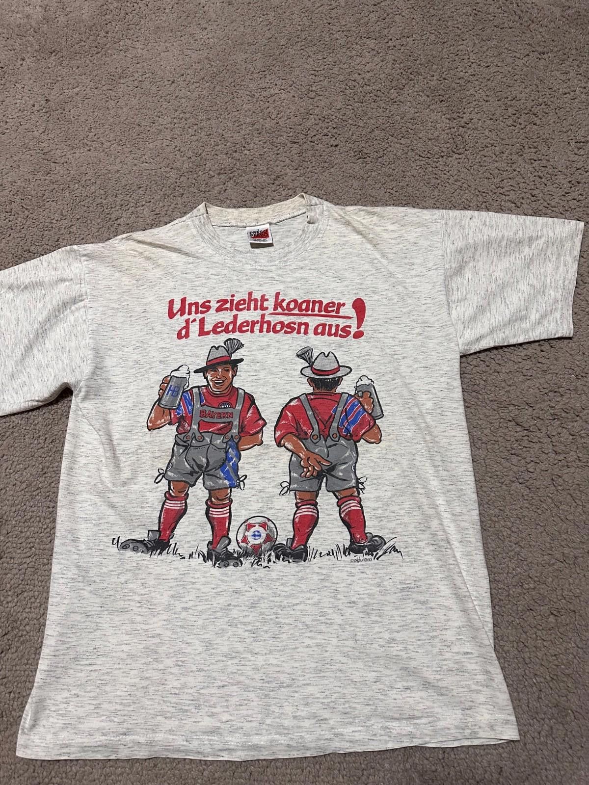 Other Vintage 1994 FC Bayern Munich Soccer Tee Sz S Size US L / EU 52-54 / 3 - 2 Thumbnail