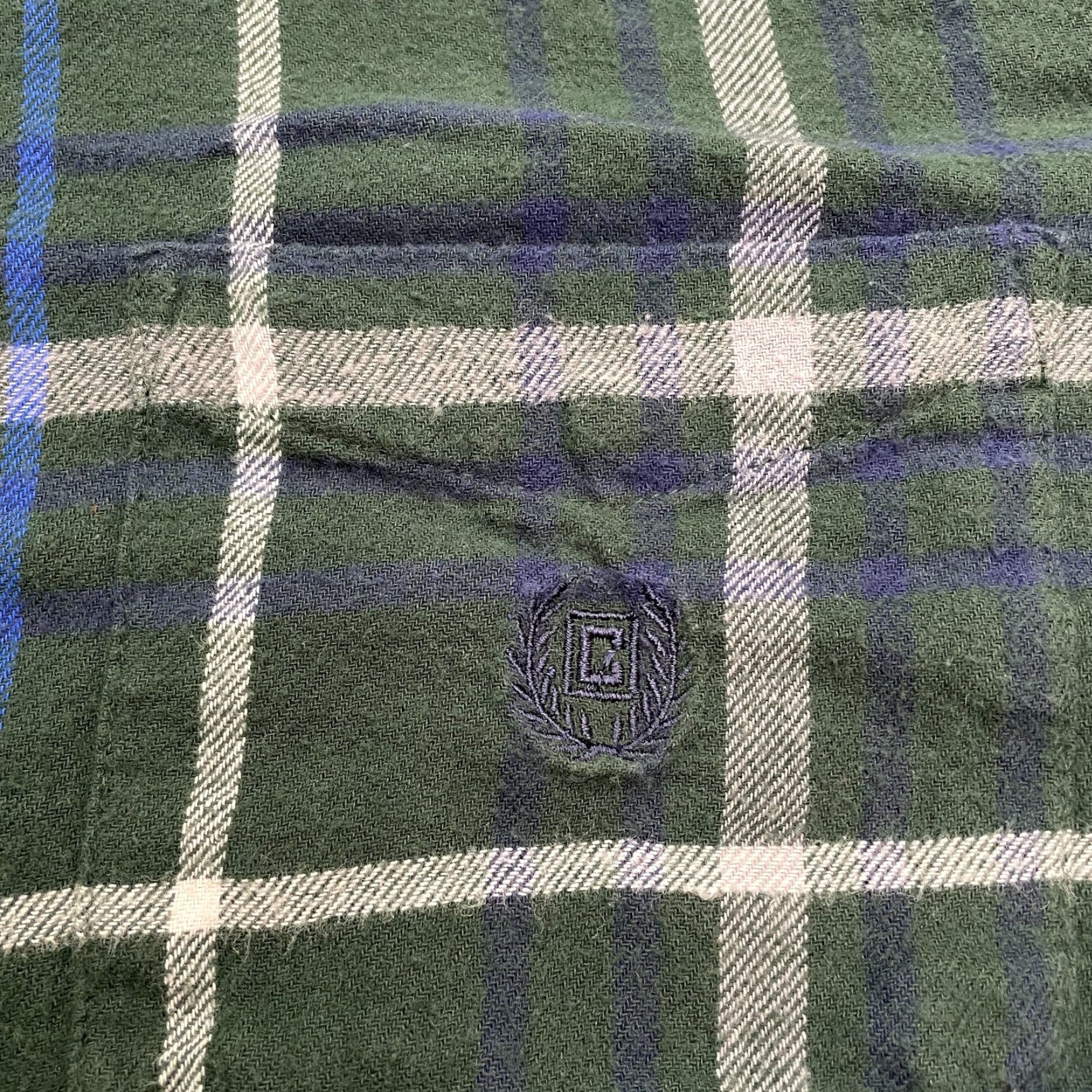 Chaps Chaps Shirt Men M Green Plaid Long Sleeve Button-Up Cotton Casual Size US M / EU 48-50 / 2 - 5 Thumbnail