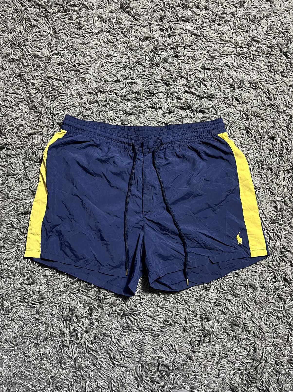 Ralph Lauren RALPH LAUREN VINTAGE NYLON SWIMWEAR SHORTS Size US 33 - 1 Thumbnail
