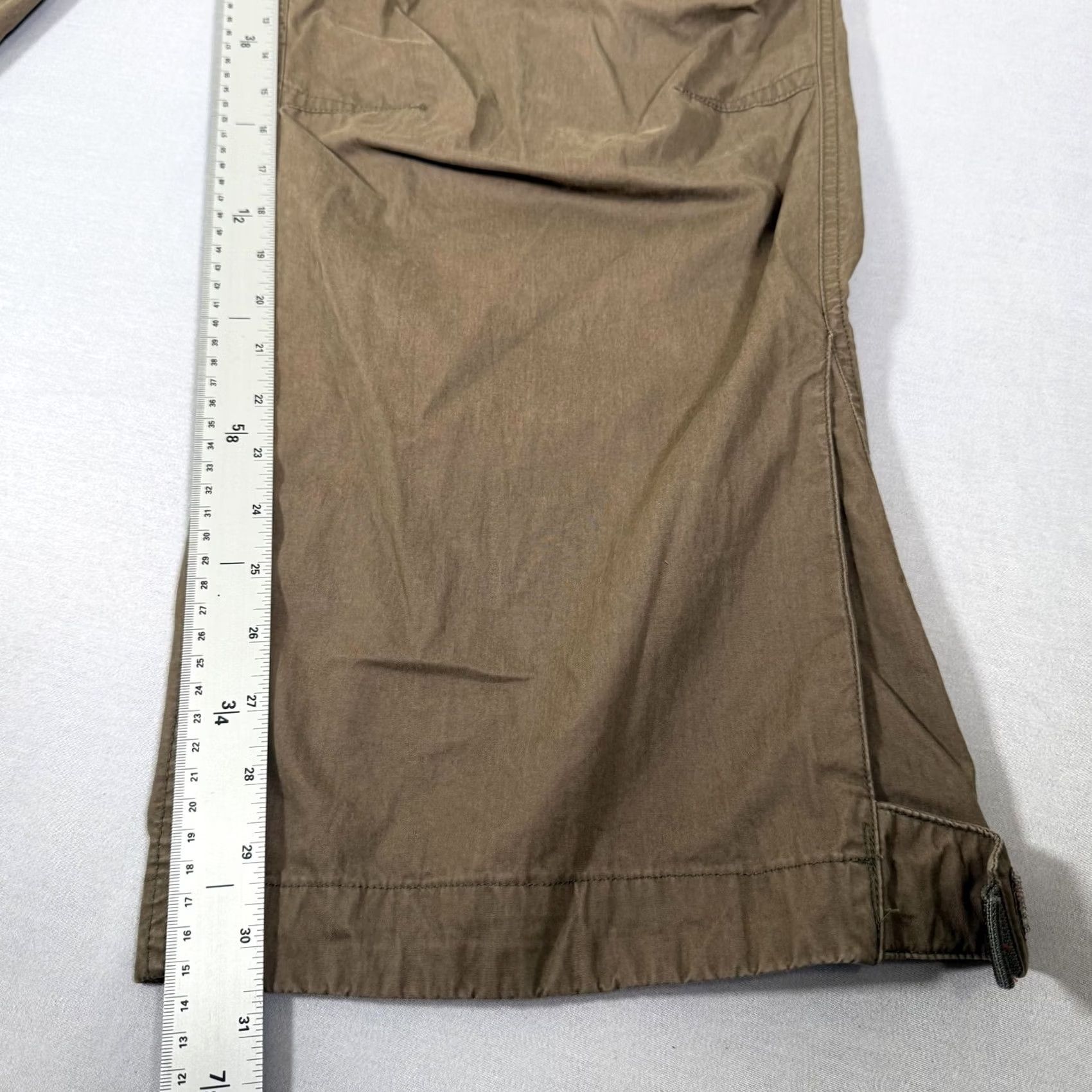 Abercrombie & Fitch VINTAGE Abercrombie & Fitch Pants Mens M Brown Cargo Baggy Y2K Size US 31 - 7 Thumbnail