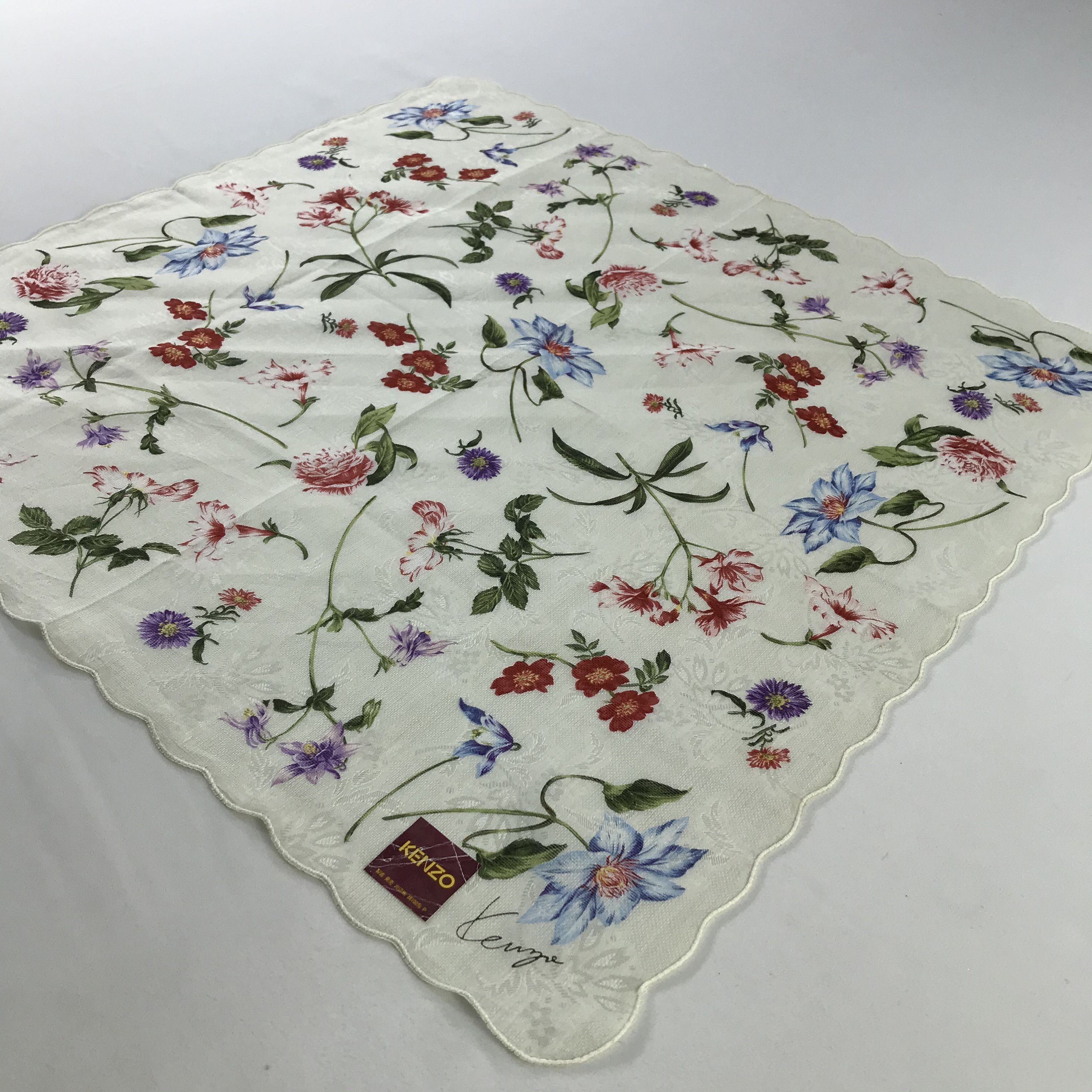 Kenzo × Vintage Kenzo Neckerchief / Bandana / Handkerchief Size ONE SIZE - 4 Thumbnail