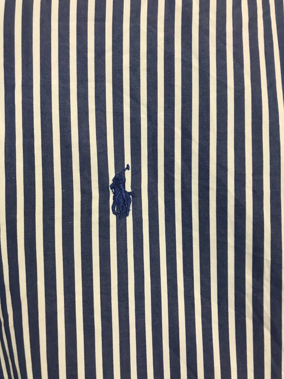 Designer × Polo Ralph Lauren × Vintage Polo Ralph Lauren vintage designer logo striped shirt Size US L / EU 52-54 / 3 - 3 Thumbnail