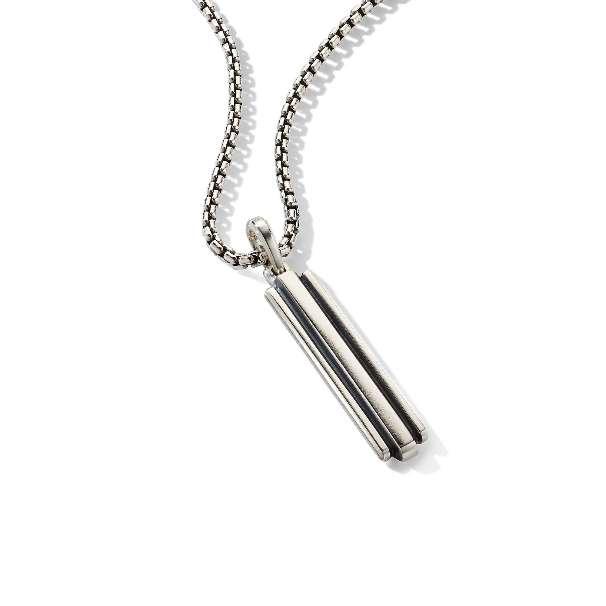David Yurman o1w1db10526 D25358M /Size 10/Deco Ingot Tag in Silver Size ONE SIZE - 3 Thumbnail