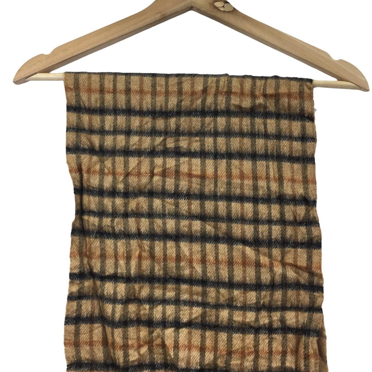 Vintage Vtg 90’ DAKS LONDON ENGLAND Nova Checks Muffler Scarf Size ONE SIZE - 2 Thumbnail