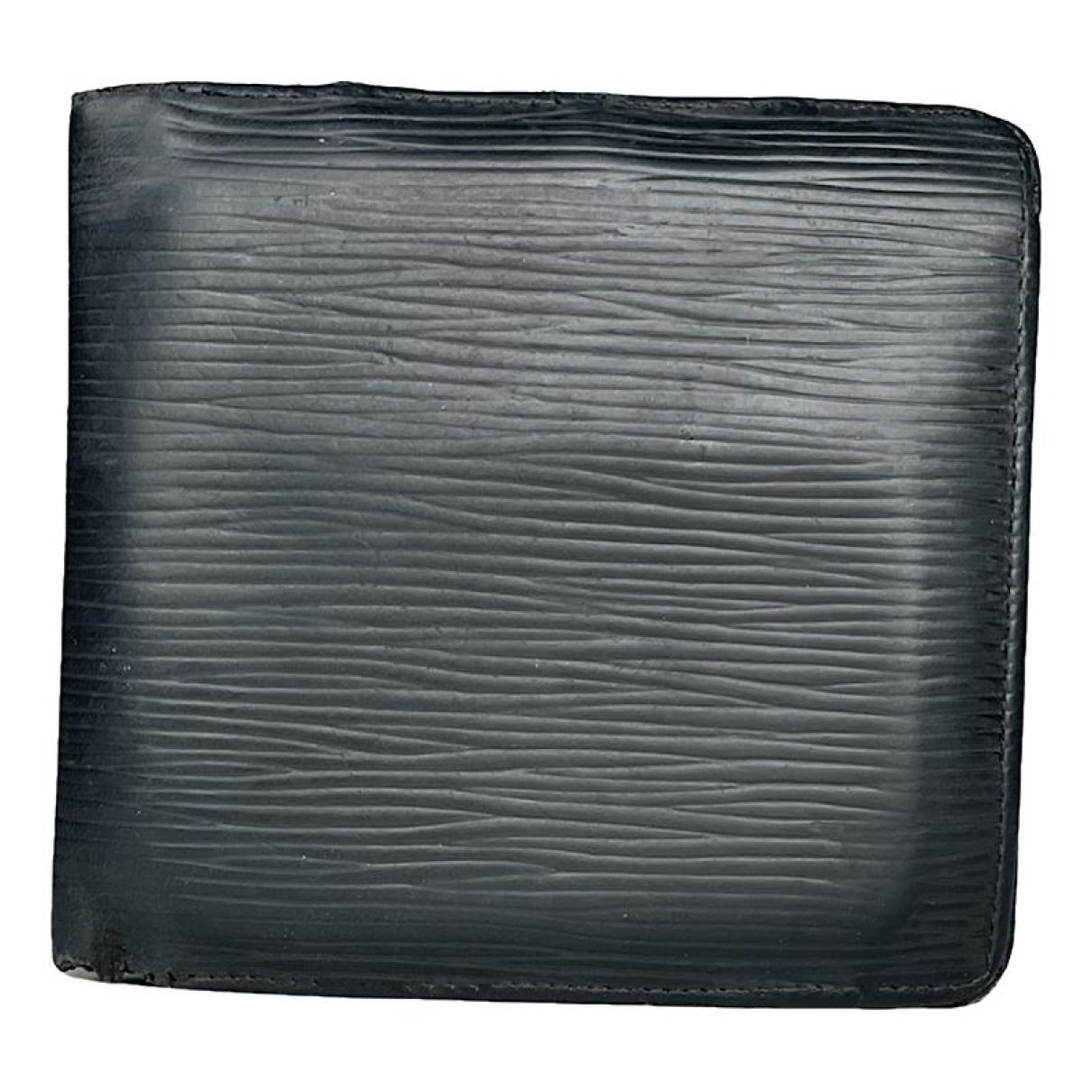 Louis Vuitton Black Leather Purse Size ONE SIZE - 1 Thumbnail