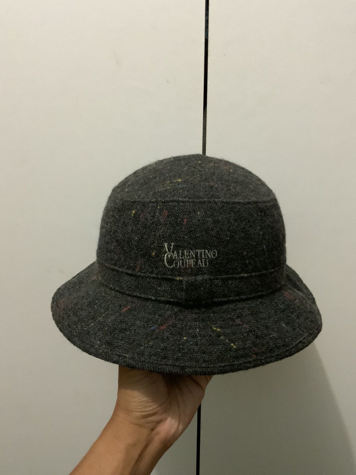 Japanese Brand Valentino Coupeau Wool Japan Made Retro Hat Size ONE SIZE - 5 Thumbnail