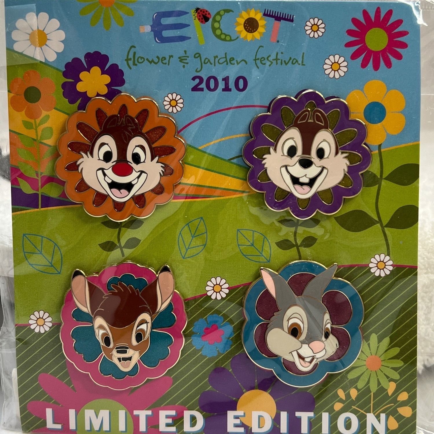 Disney Disney Epcot Flower and Garden Festival 2010 - LE 500 Set Size ONE SIZE - 1 Thumbnail