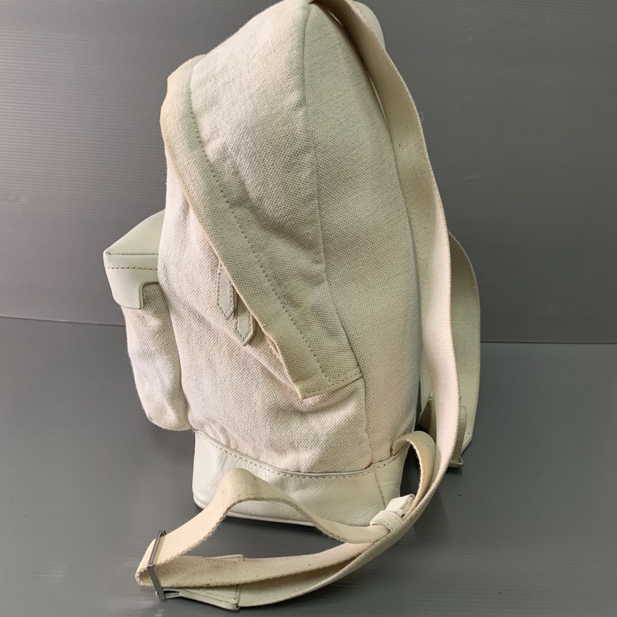 Balenciaga Balenciaga Canvas Backpack Bag Size ONE SIZE - 5 Thumbnail