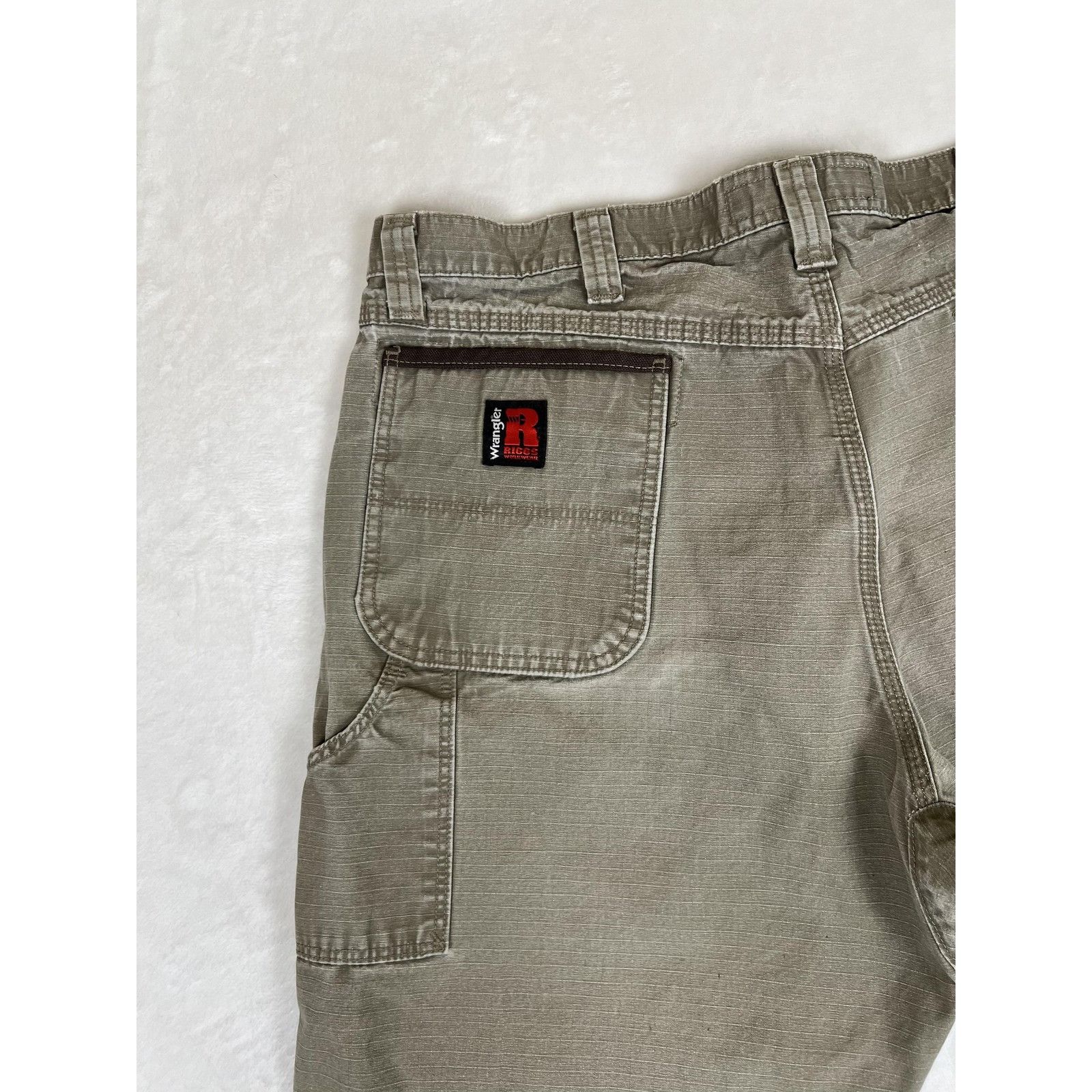 Wrangler Wrangler Riggs Workwear Pants Mens 40x30 Green Carpenter Uti Size US 40 / EU 56 - 10 Thumbnail