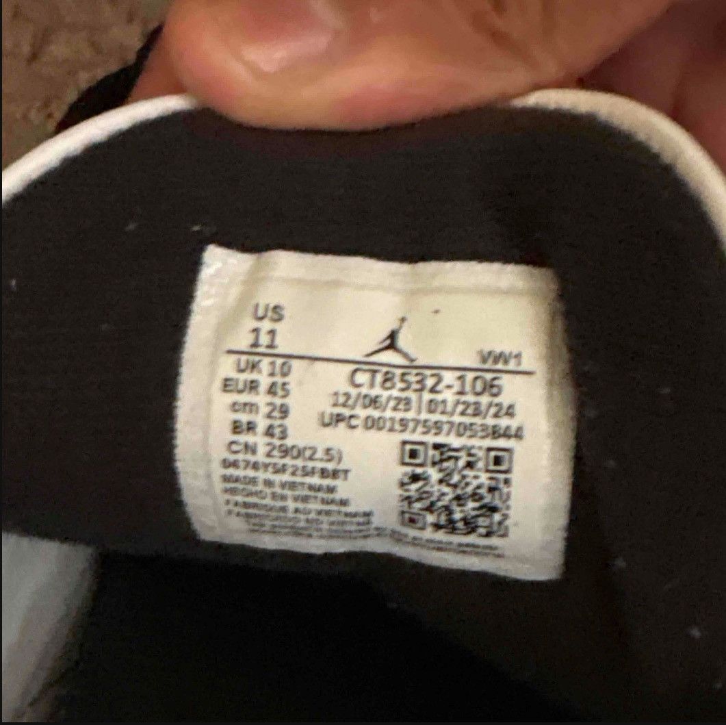 Jordan Brand Jordan 3 Cement Grey Size US 11 / EU 44 - 6 Thumbnail