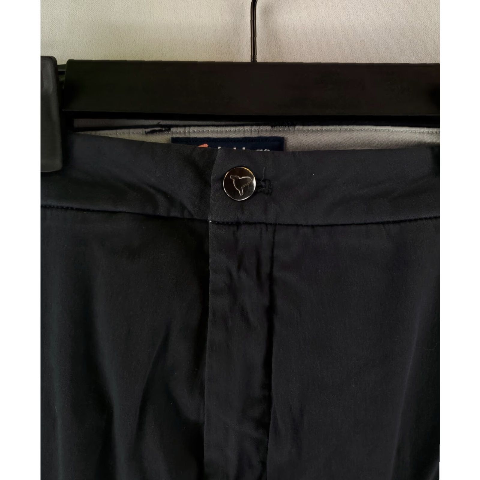Vintage Birddogs Pants Stretch Khakis Dark Gray Black Mens 38 x 30 38x29 Actual Jogger Pants Regular Size 38 Black Mens Size US 38 / EU 54 - 2 Thumbnail
