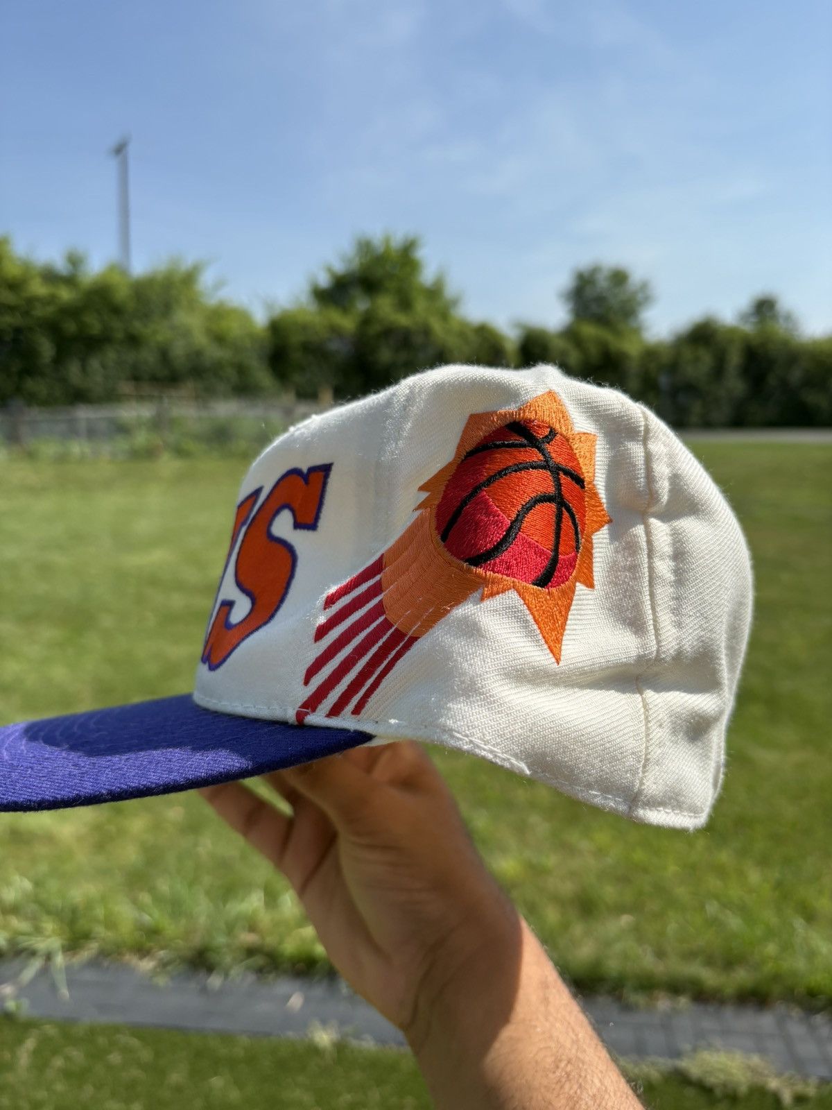 Apex Phoenix Suns NBA Apex One Vintage 90s NOS NWT Hat 7 1/4 Size ONE SIZE - 7 Thumbnail