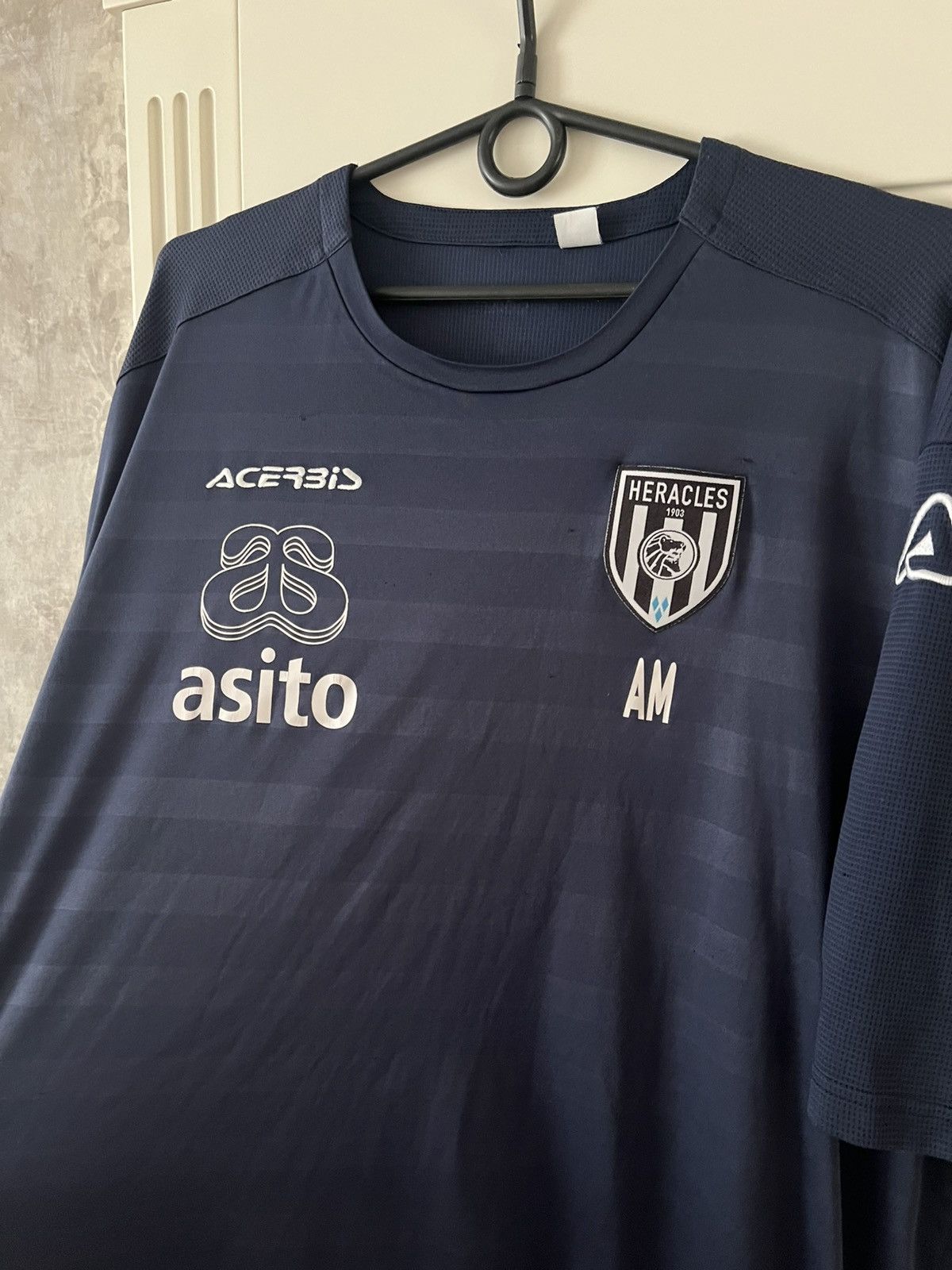 Other Heracles Almelo Acerbis Training Shirt Asito Sponsor Navy Size US XXL / EU 58 / 5 - 9 Thumbnail