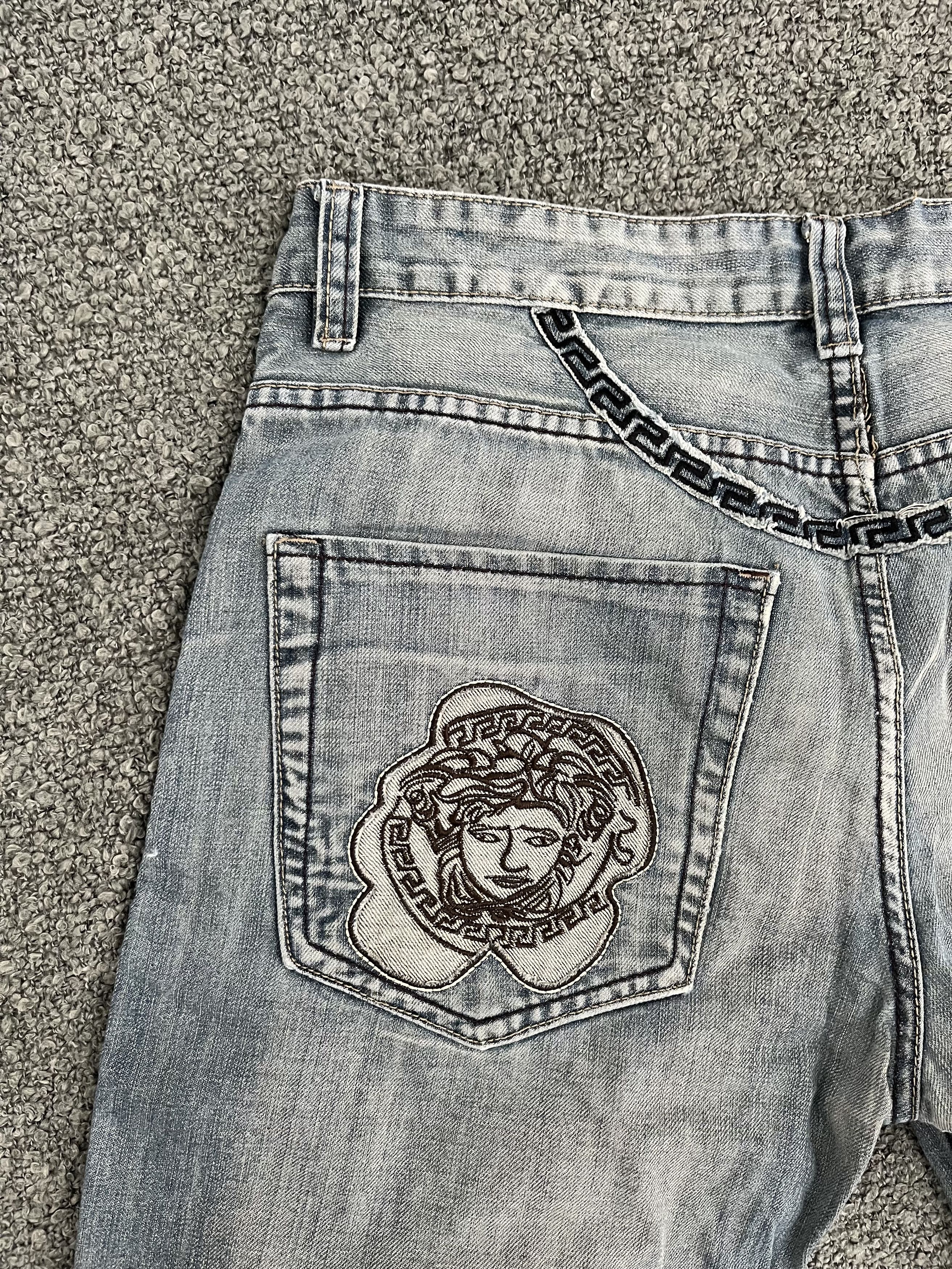 Versace Vintage Versace Medusa Denim Size US 34 / EU 50 - 7 Thumbnail