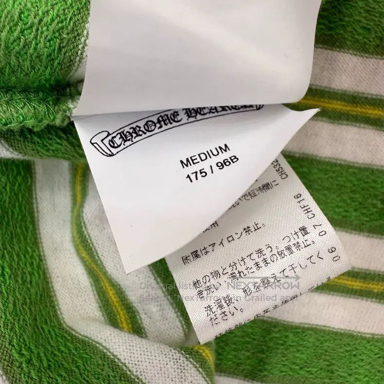 Chrome Hearts CHROME HEARTS Size M Short sleeves with white and green str Size US M / EU 48-50 / 2 - 5 Thumbnail