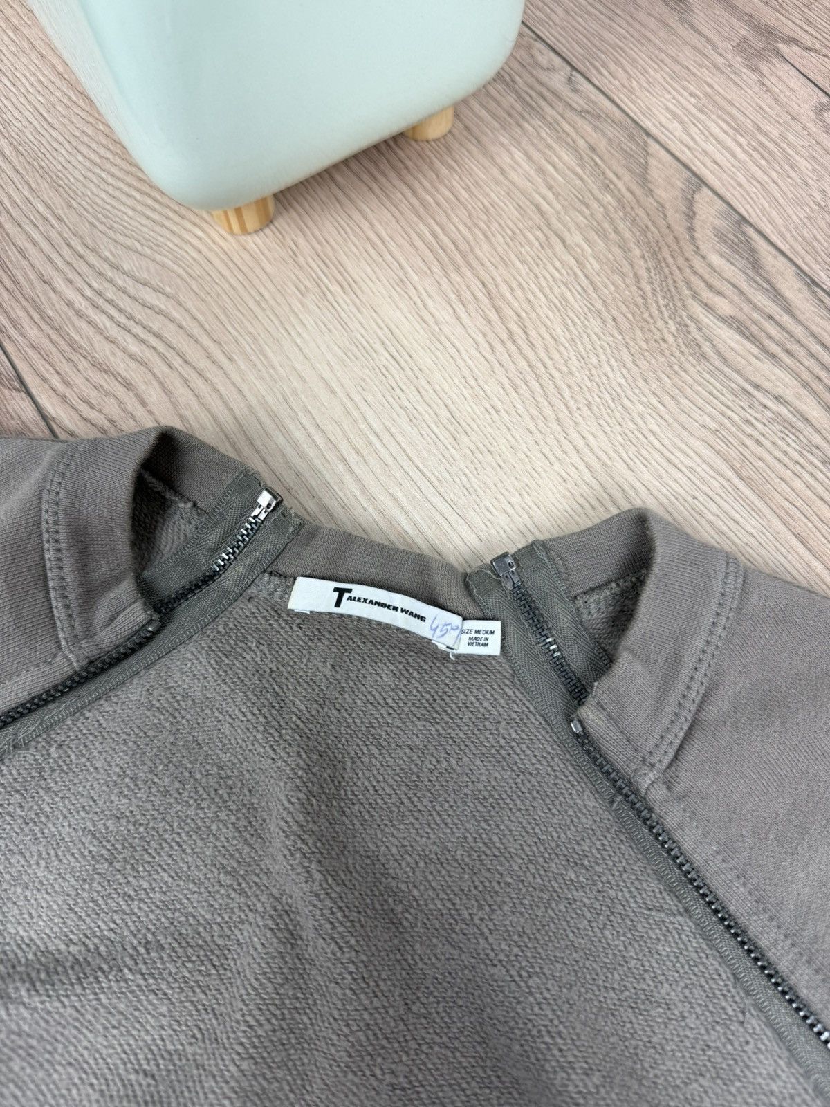 Alexander Wang Alexander Wang zipper sweatshirt rarity M Size US M / EU 48-50 / 2 - 6 Thumbnail