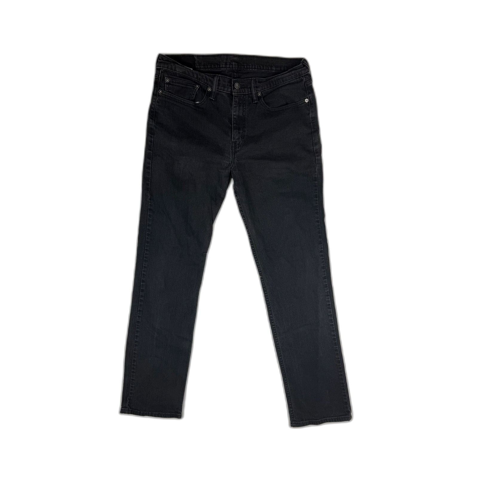 Levi's Levi's 514 Men's Jeans 34x34 Black Straight Fit Stretch Deni Size US 34 / EU 50 - 6 Thumbnail