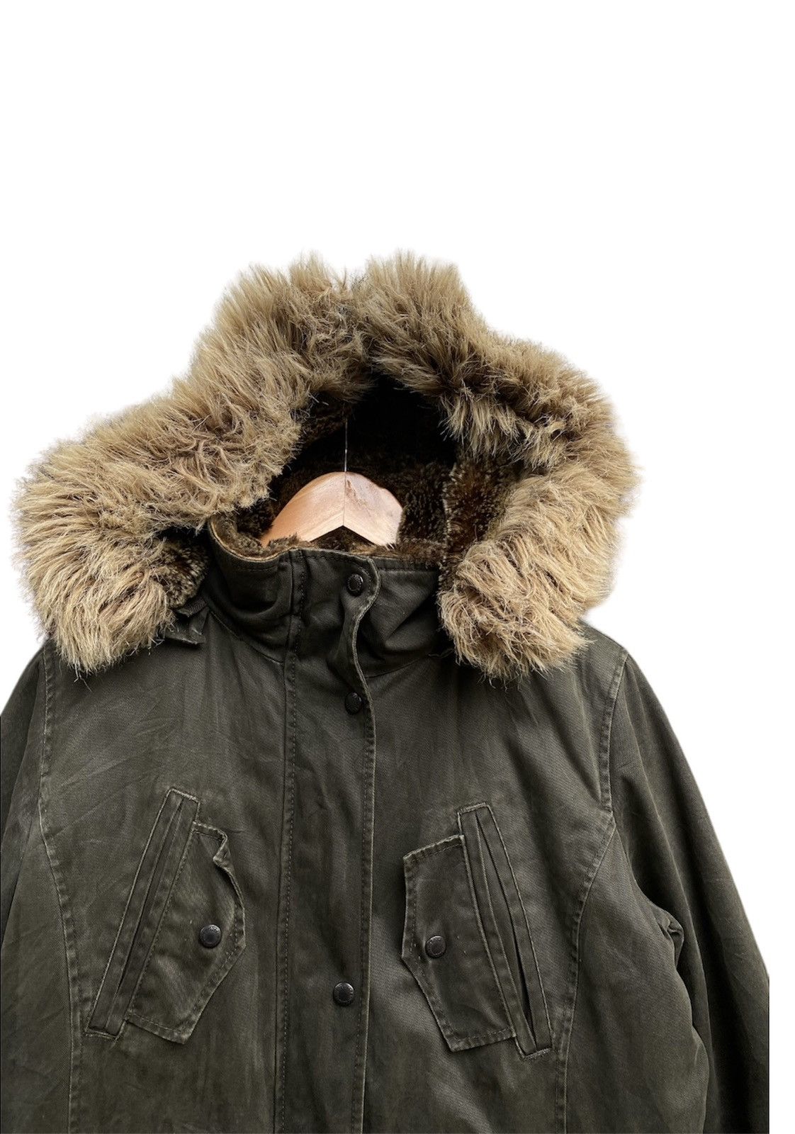 Levi's Vintage Clothing Vintage Levis Mink Fur Hooded Jacket Size US L / EU 52-54 / 3 - 5 Thumbnail