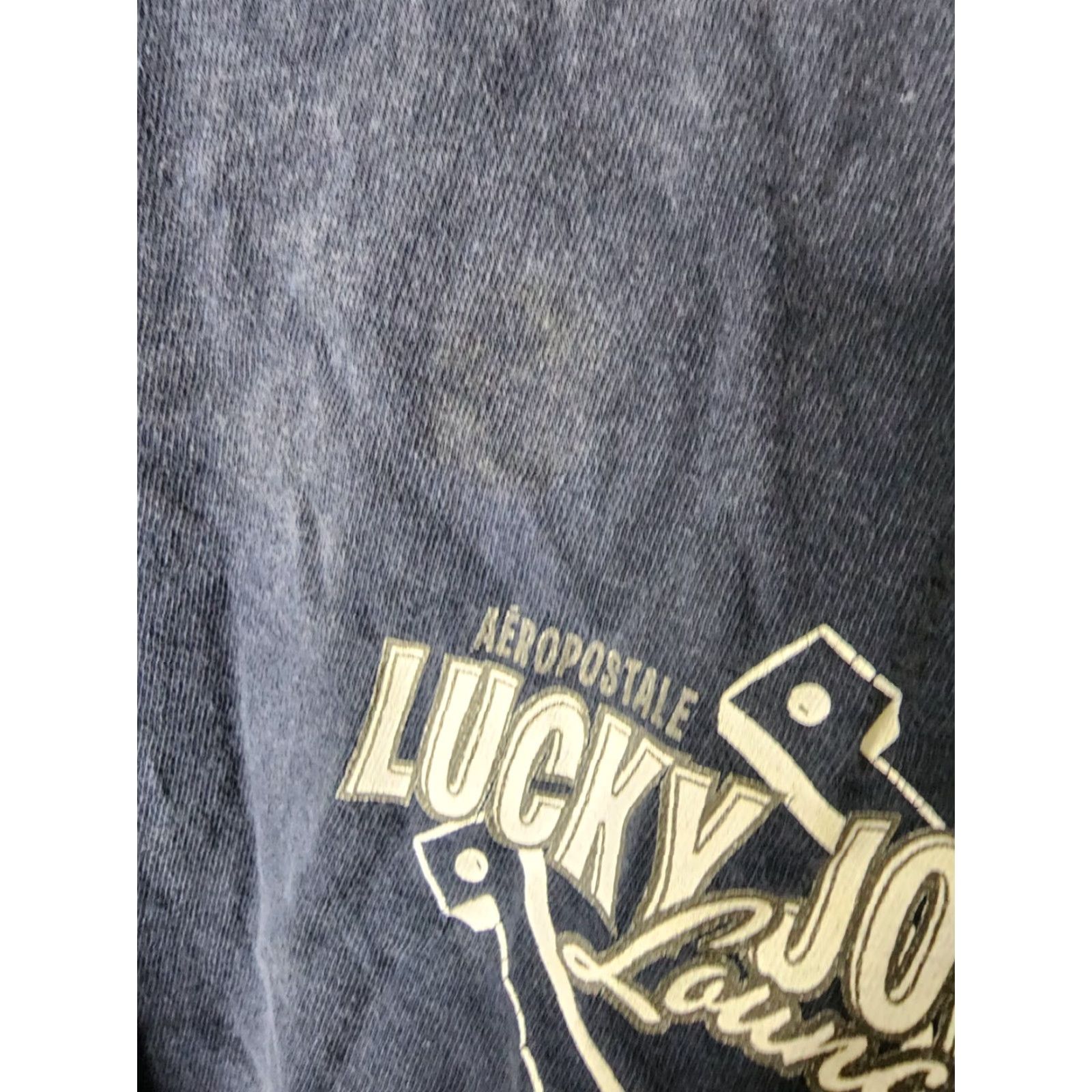 Aeropostale VINTAGE Aeropostle T-Shirt United We Stand Crew Neck Short Sleeve Men's XL Blue Double-Sided 90s Distressed Jewelry? Size US XL / EU 56 / 4 - 5 Thumbnail